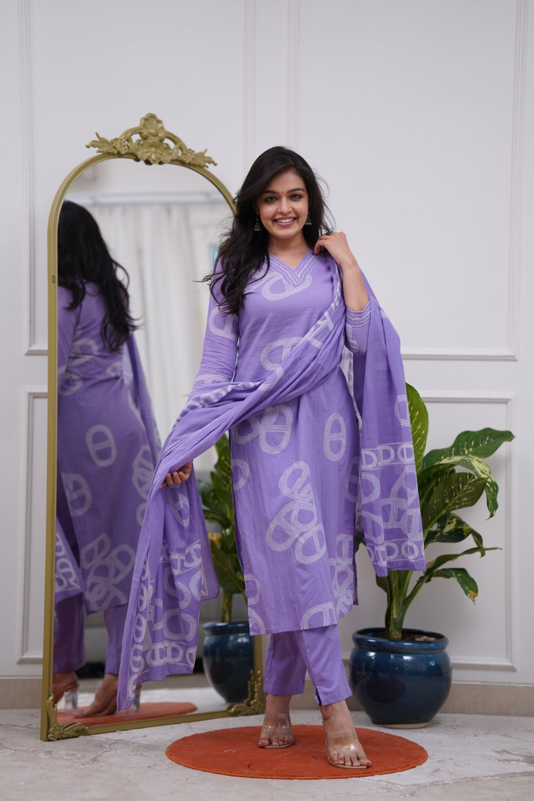 Dupatta Pant Set