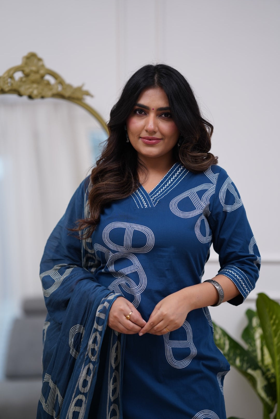 Dupatta Pant Set