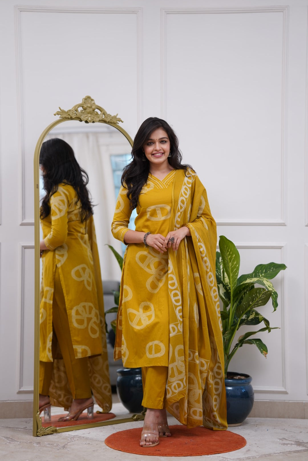 Dupatta Pant Set