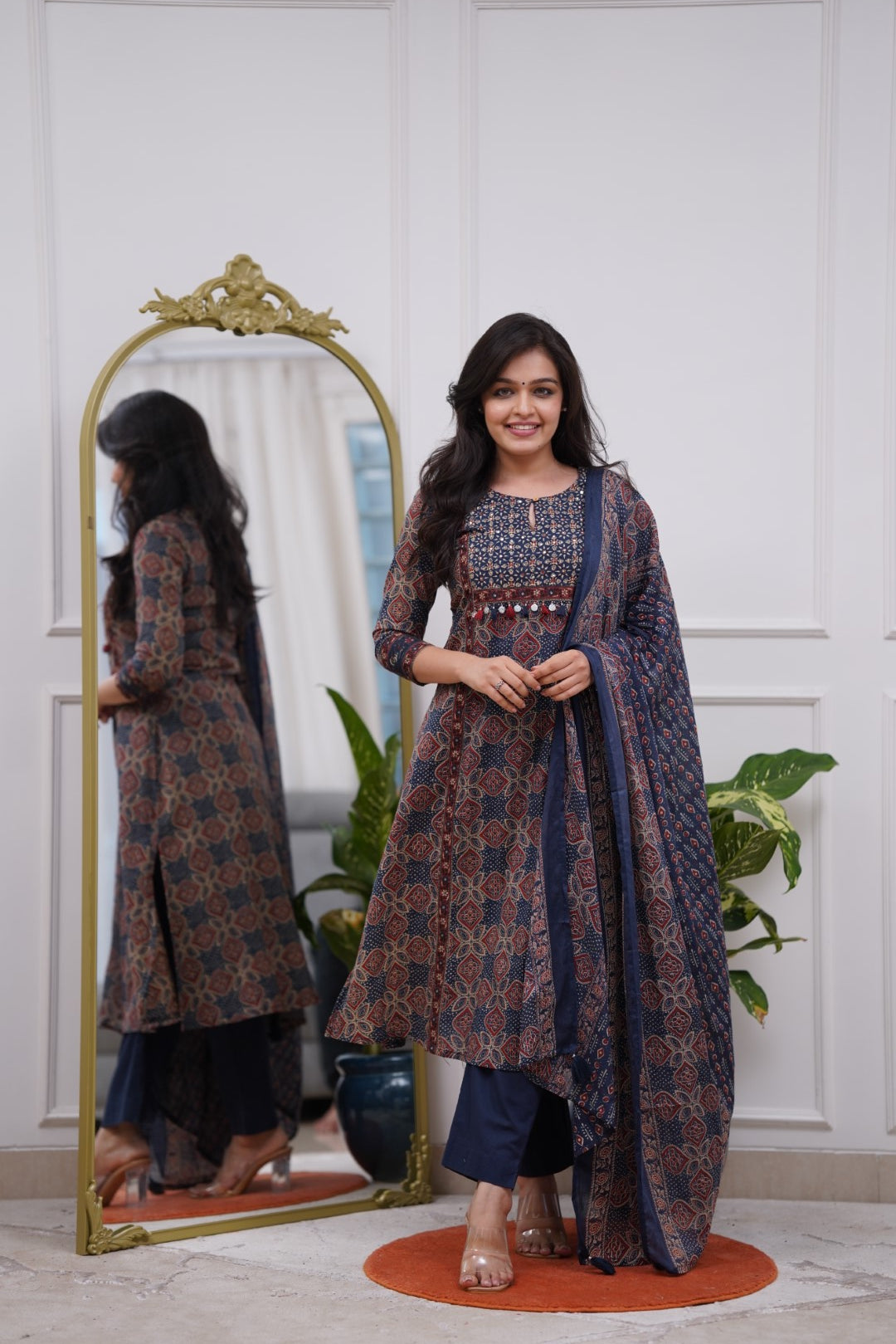 Dupatta Pant Set