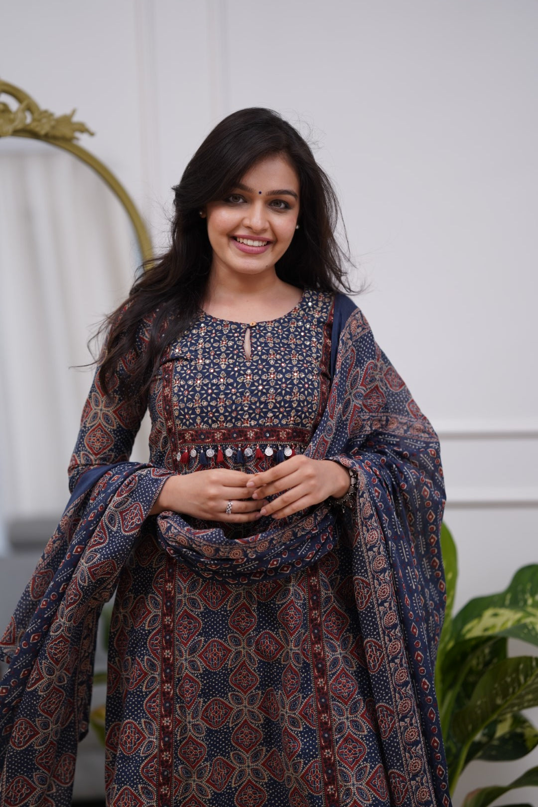 Dupatta Pant Set
