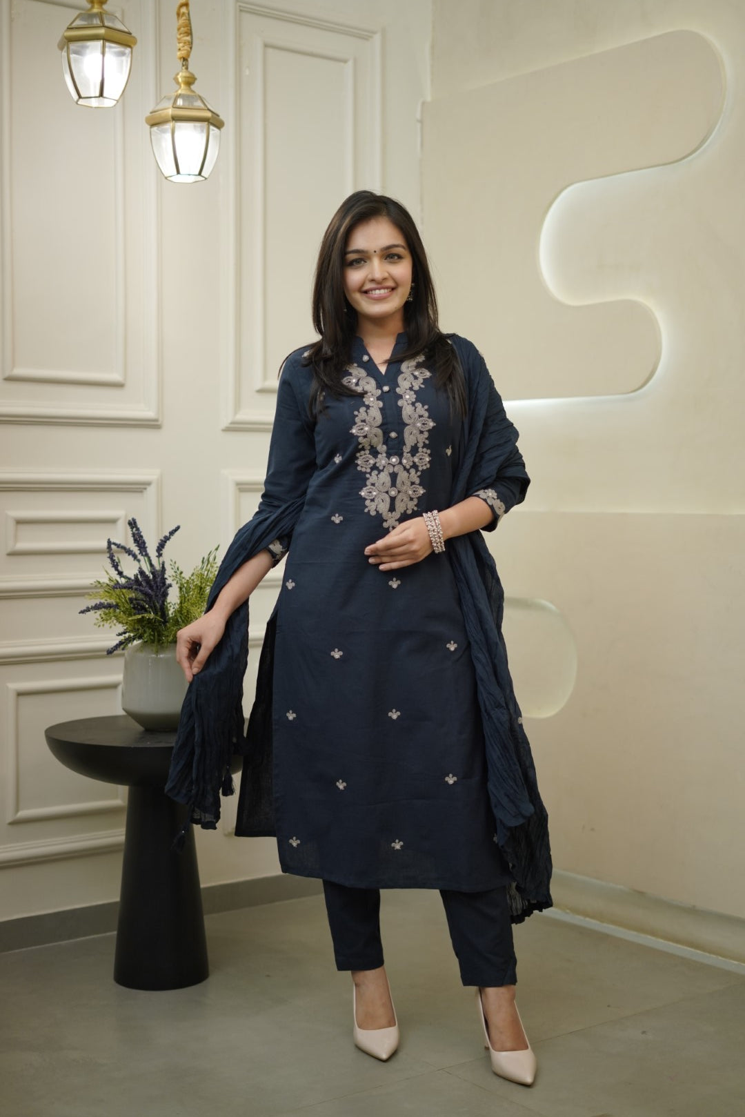 Dupatta Pant Set