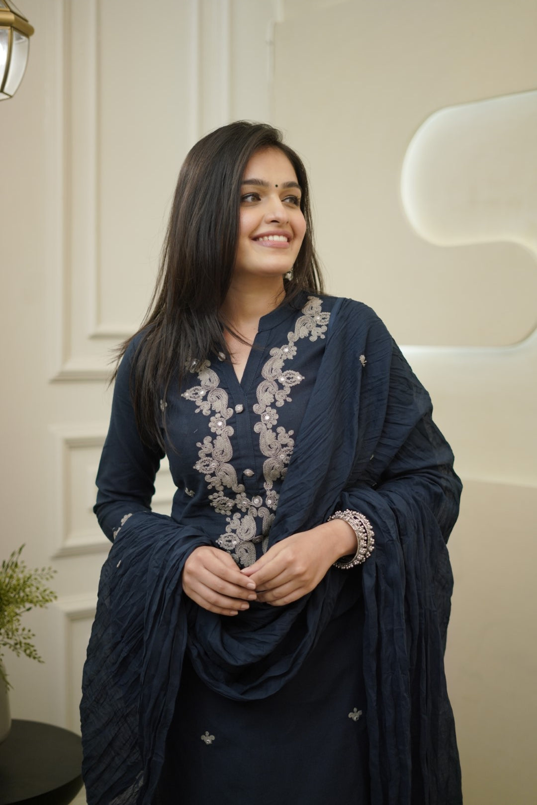 Dupatta Pant Set