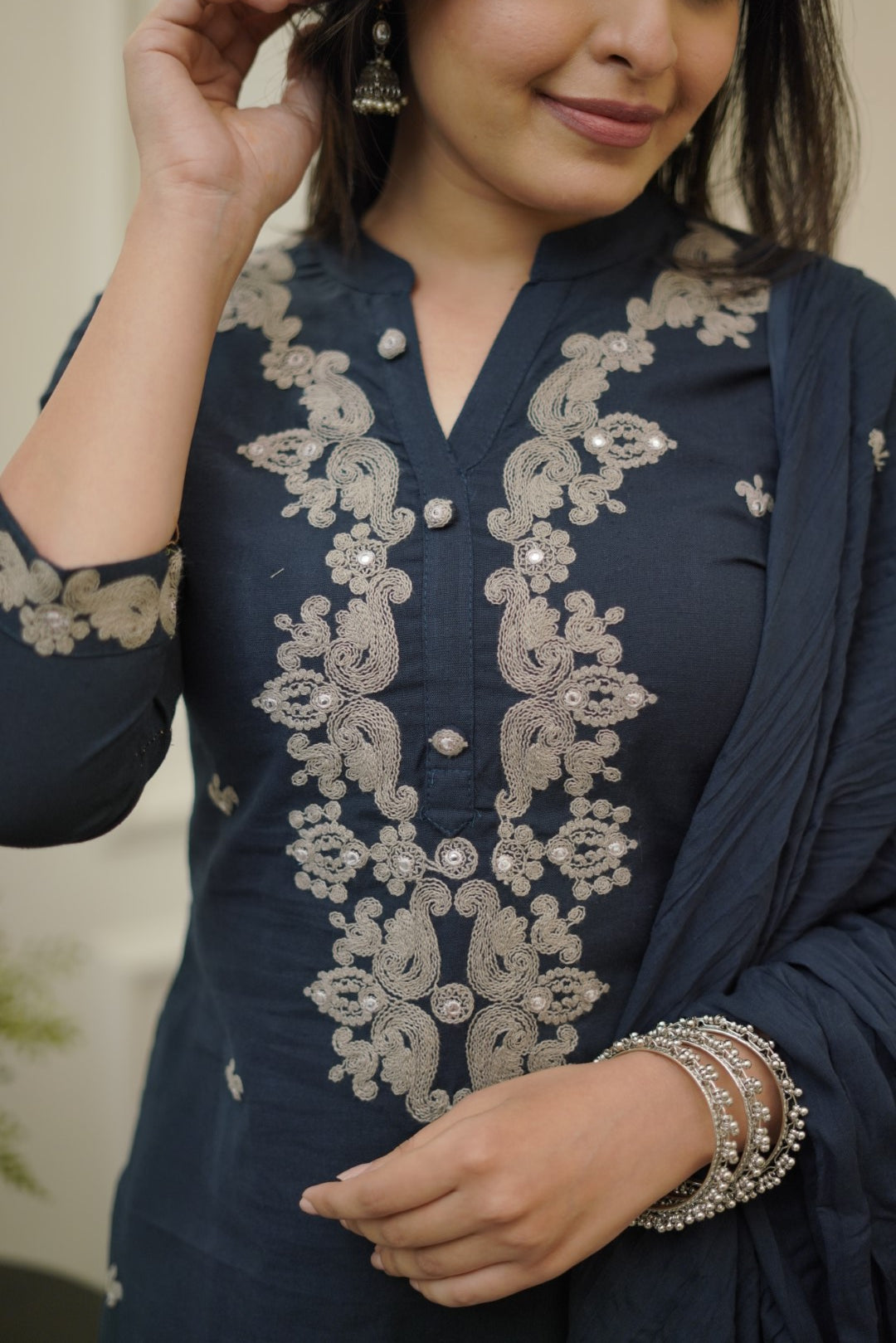 Dupatta Pant Set