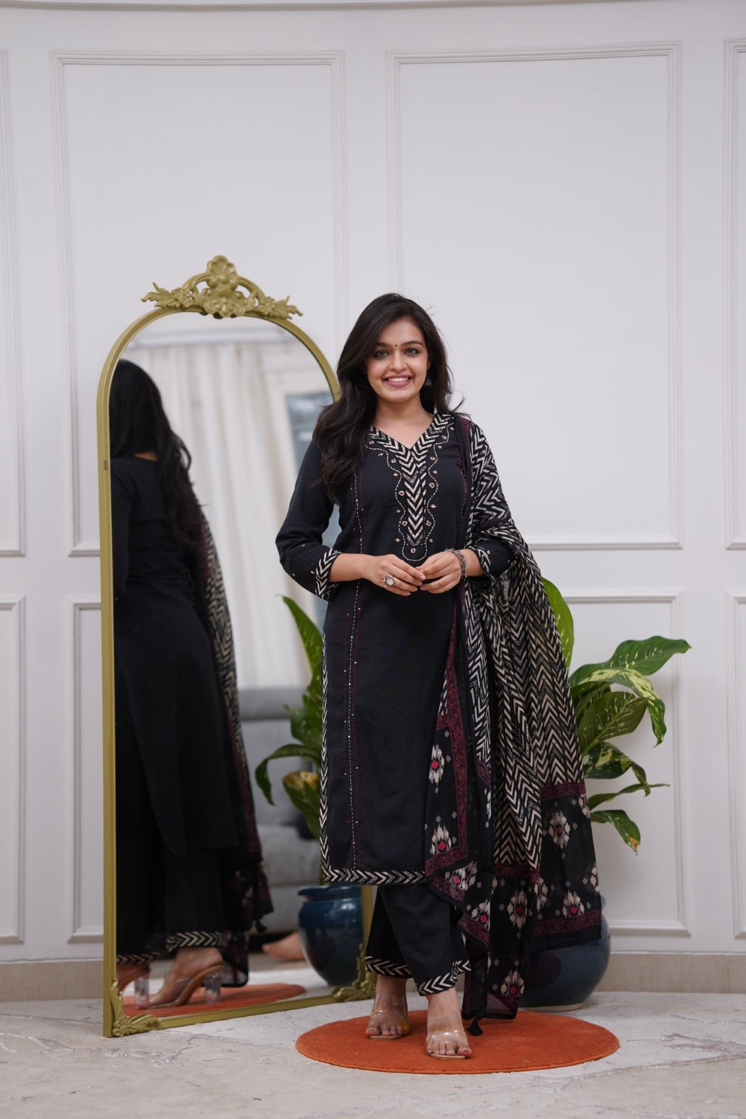Dupatta Pant Set