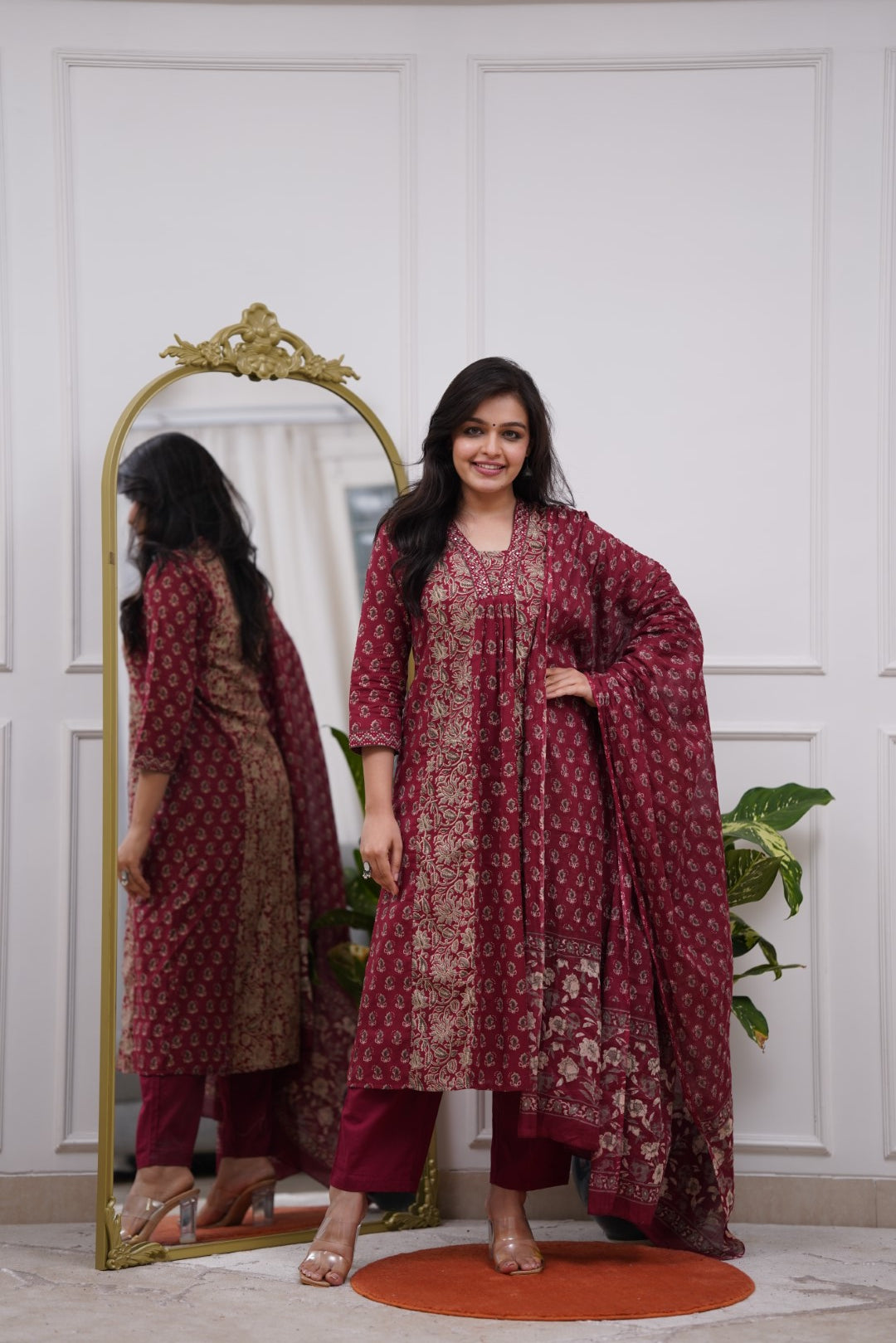 Dupatta Pant Set