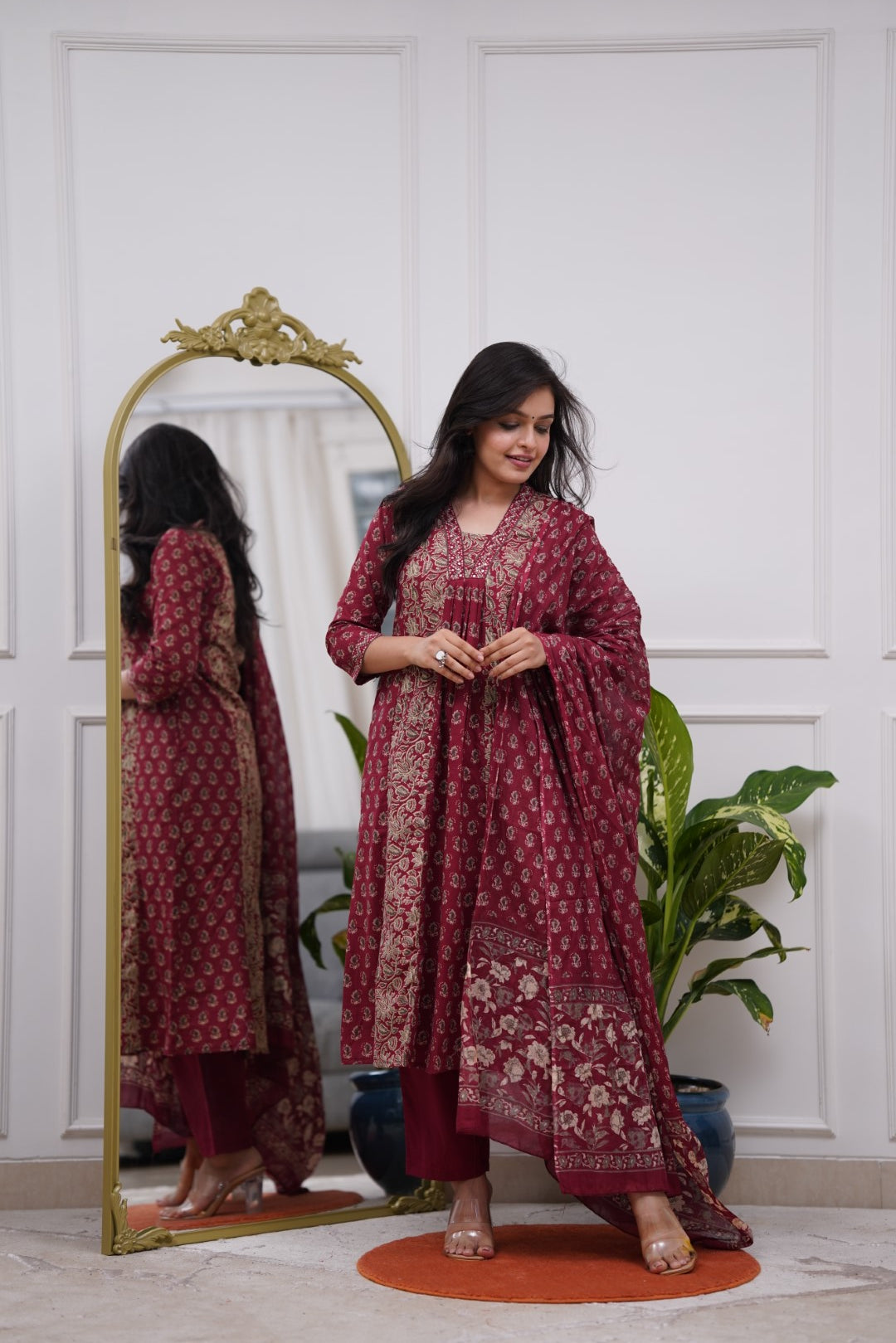 Dupatta Pant Set