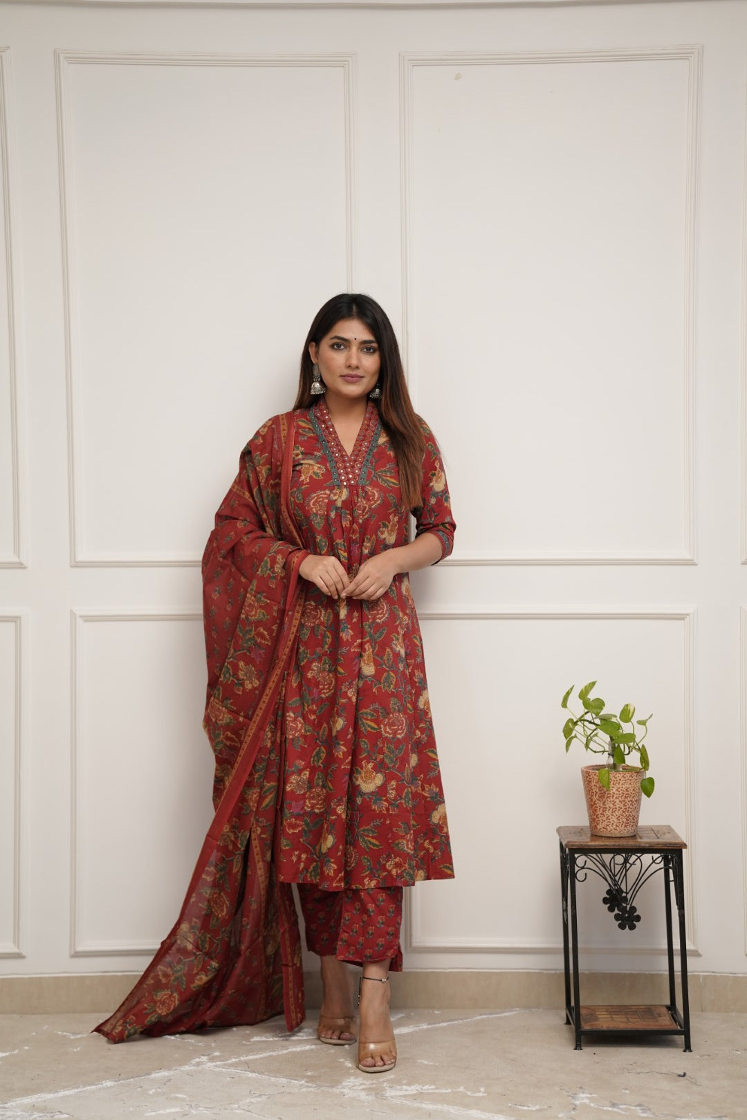 Dupatta Pant Set