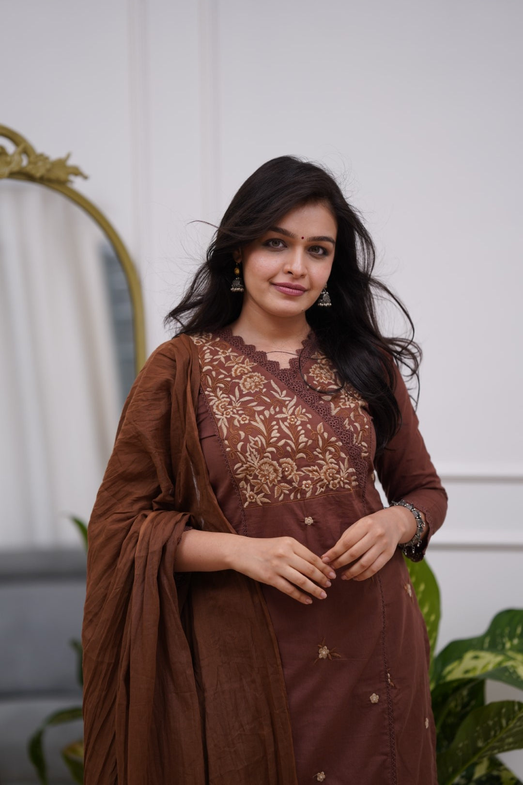 Dupatta Pant Set
