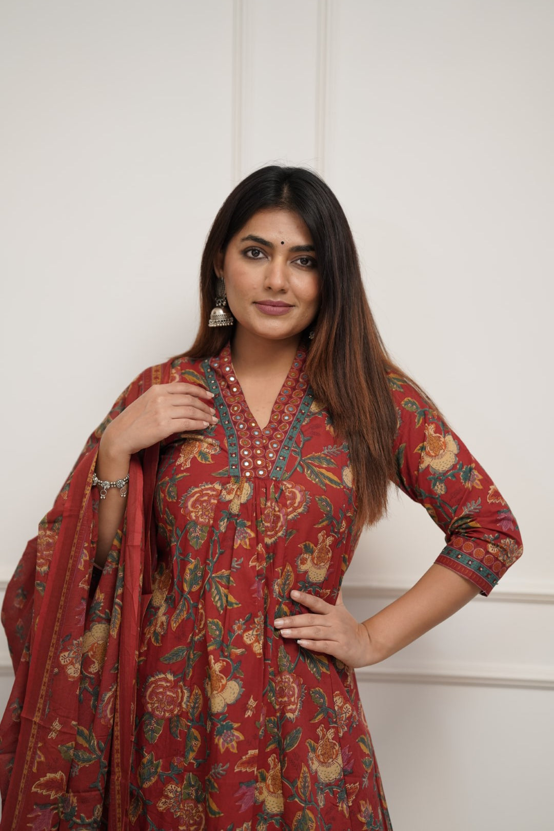 Dupatta Pant Set