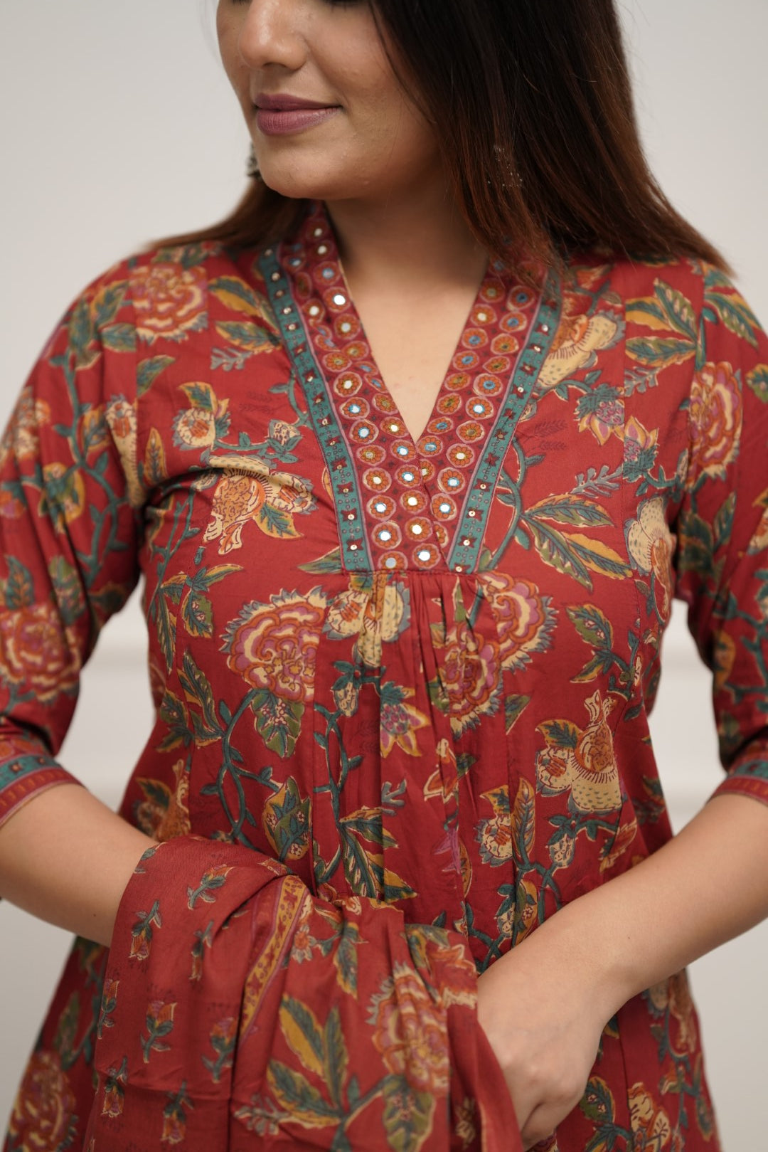 Dupatta Pant Set