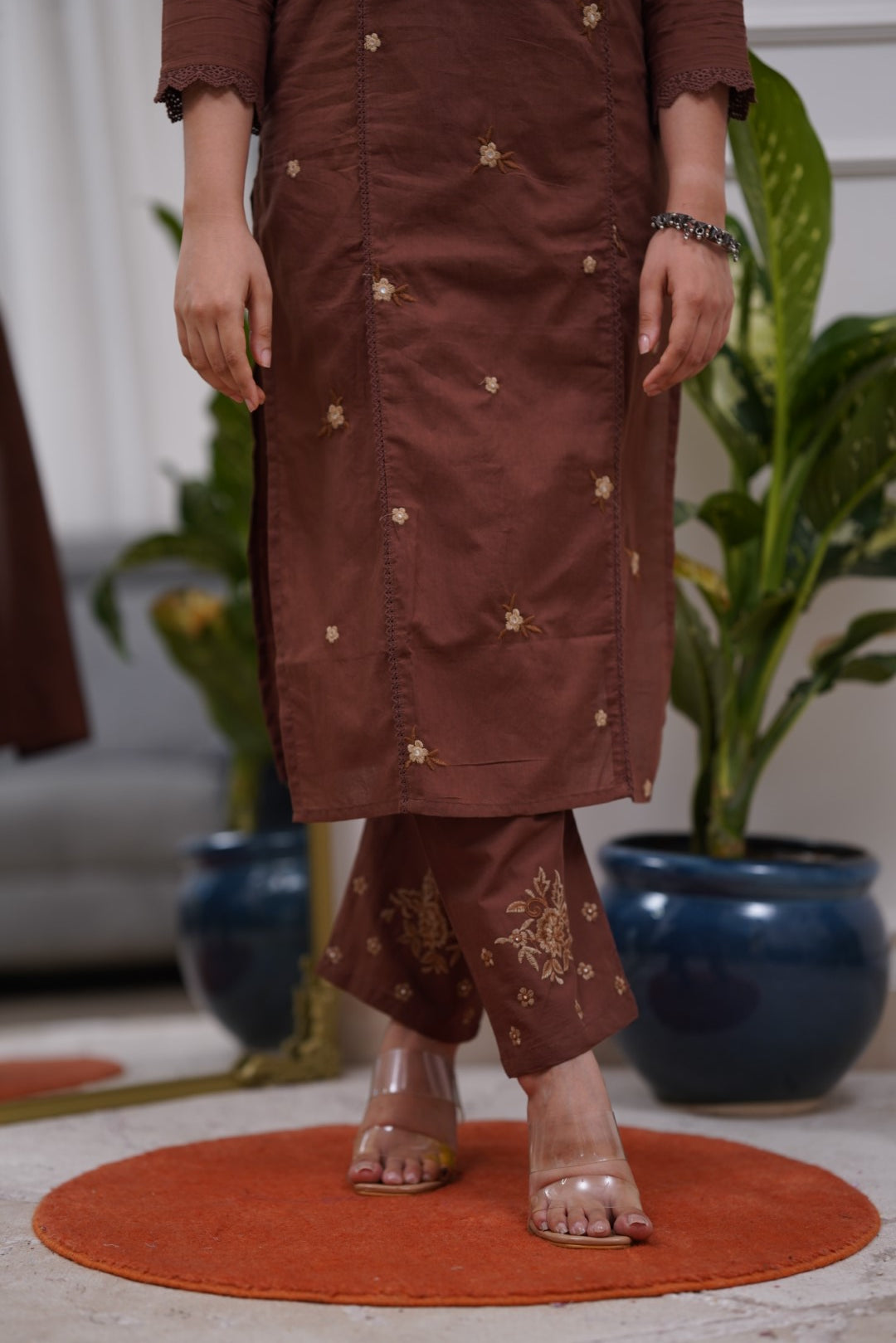 Dupatta Pant Set