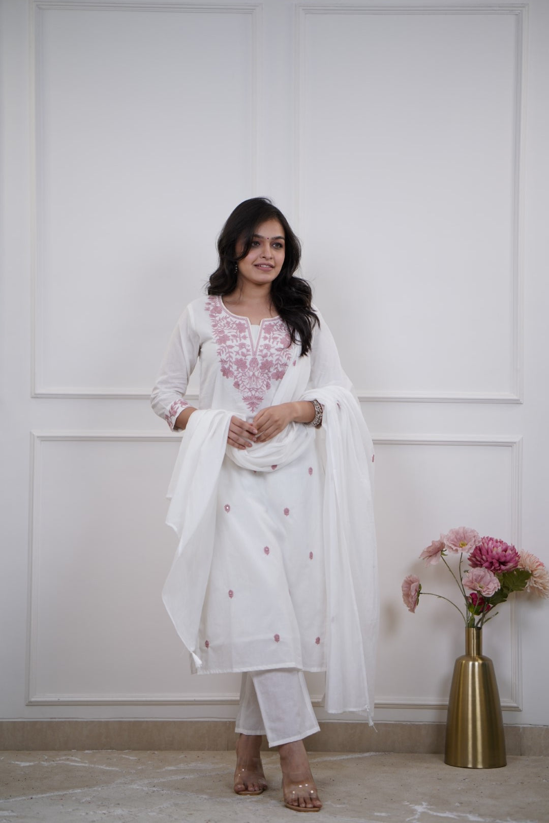 Dupatta Pants Set