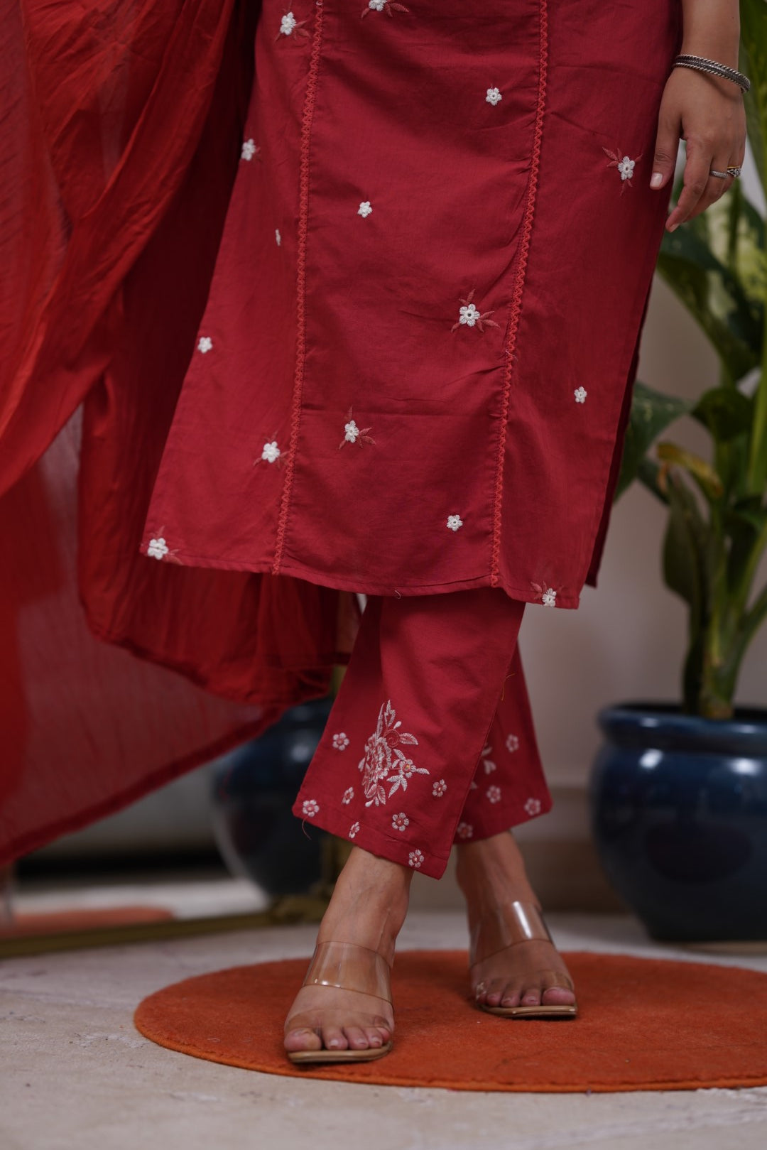 Dupatta Pant Set