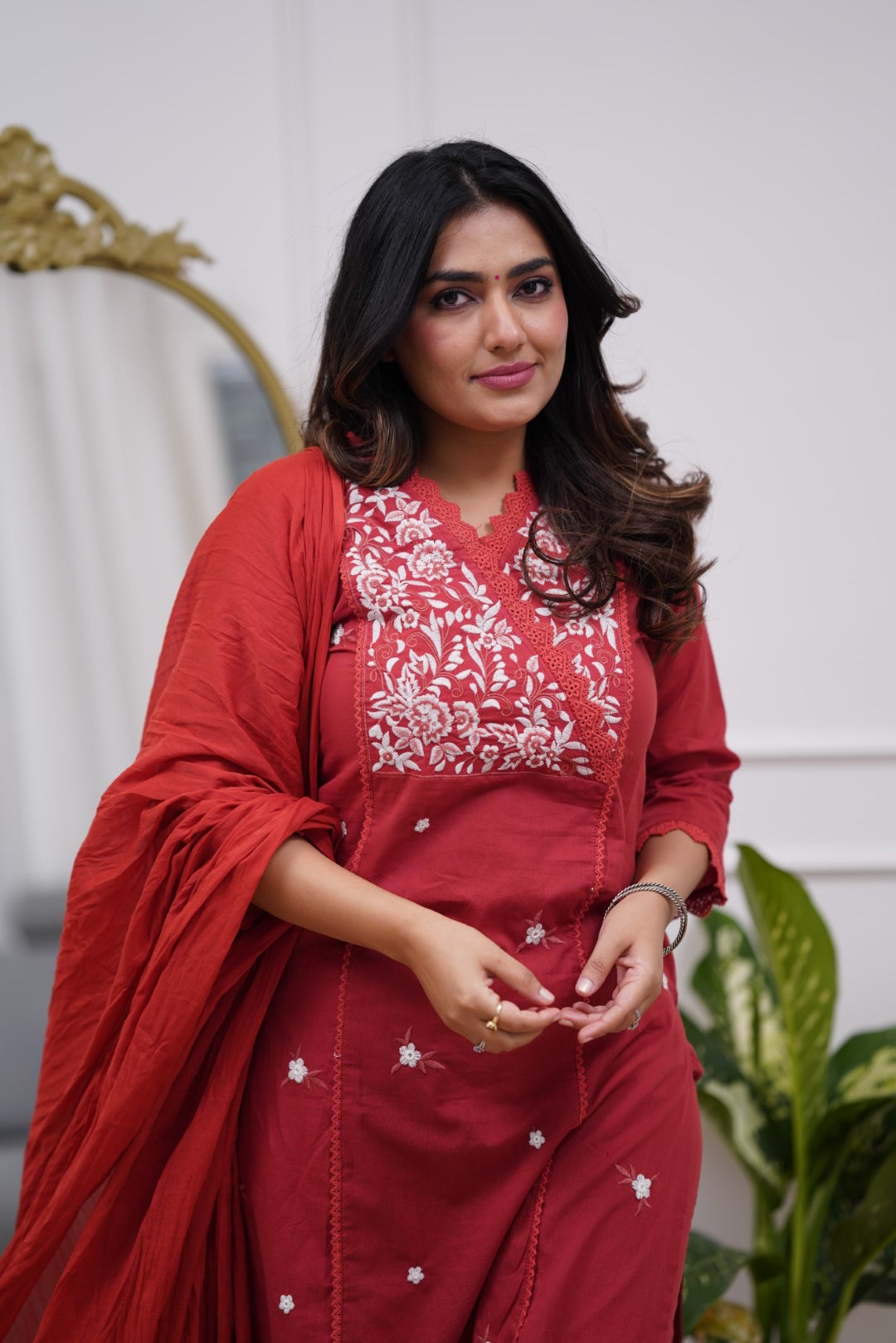Dupatta Pant Set