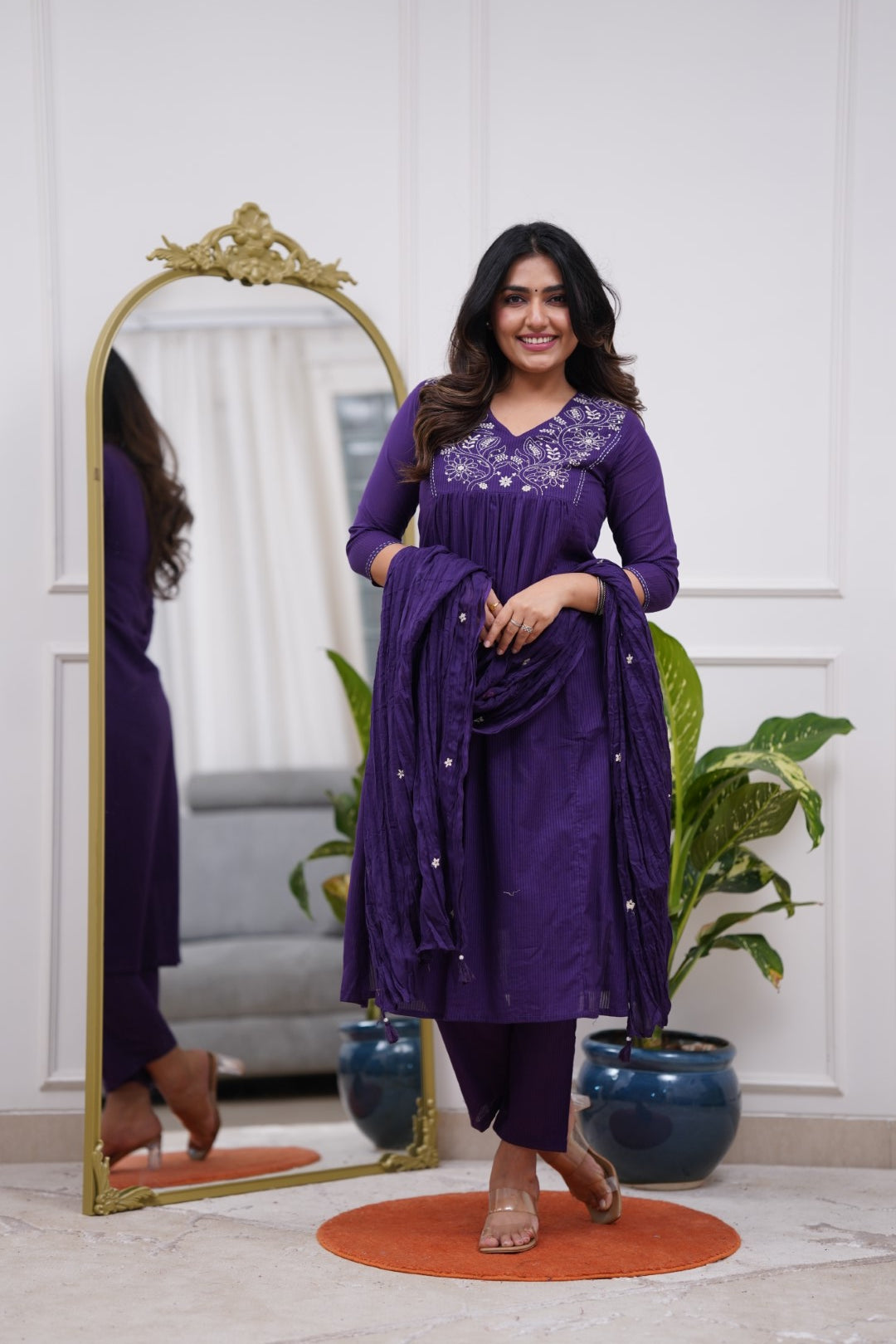 Dupatta Pant Set