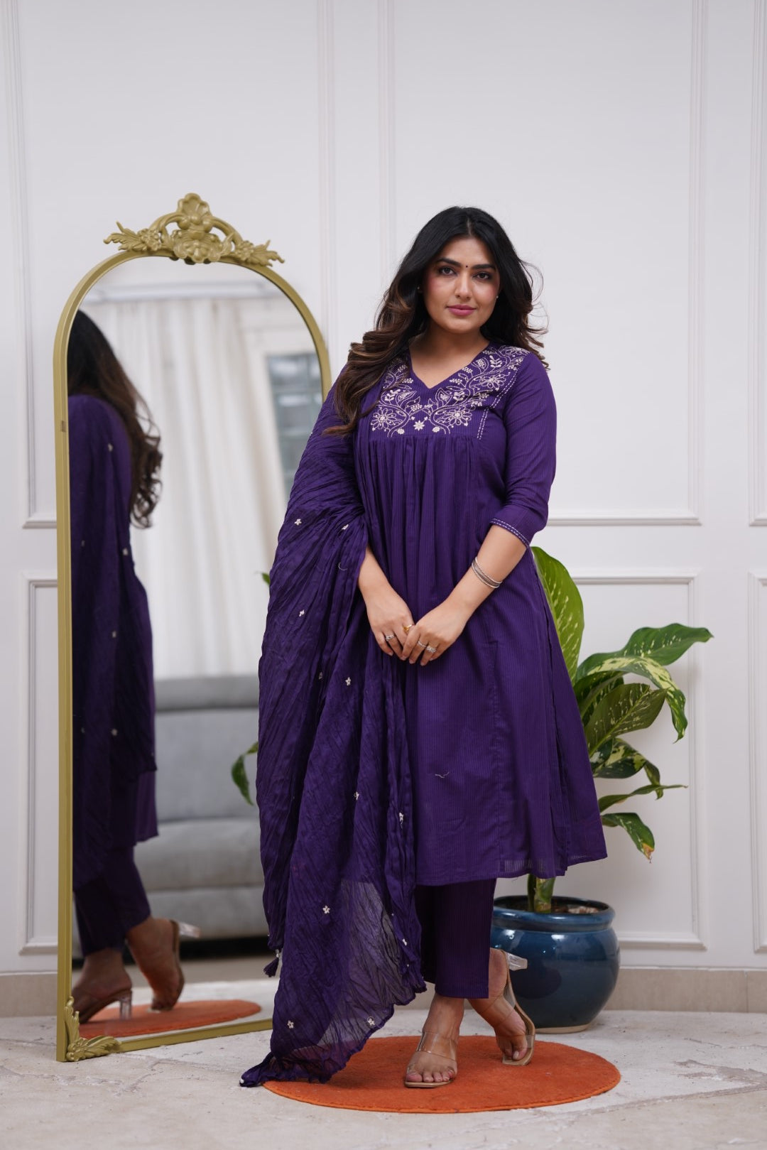 Dupatta Pant Set