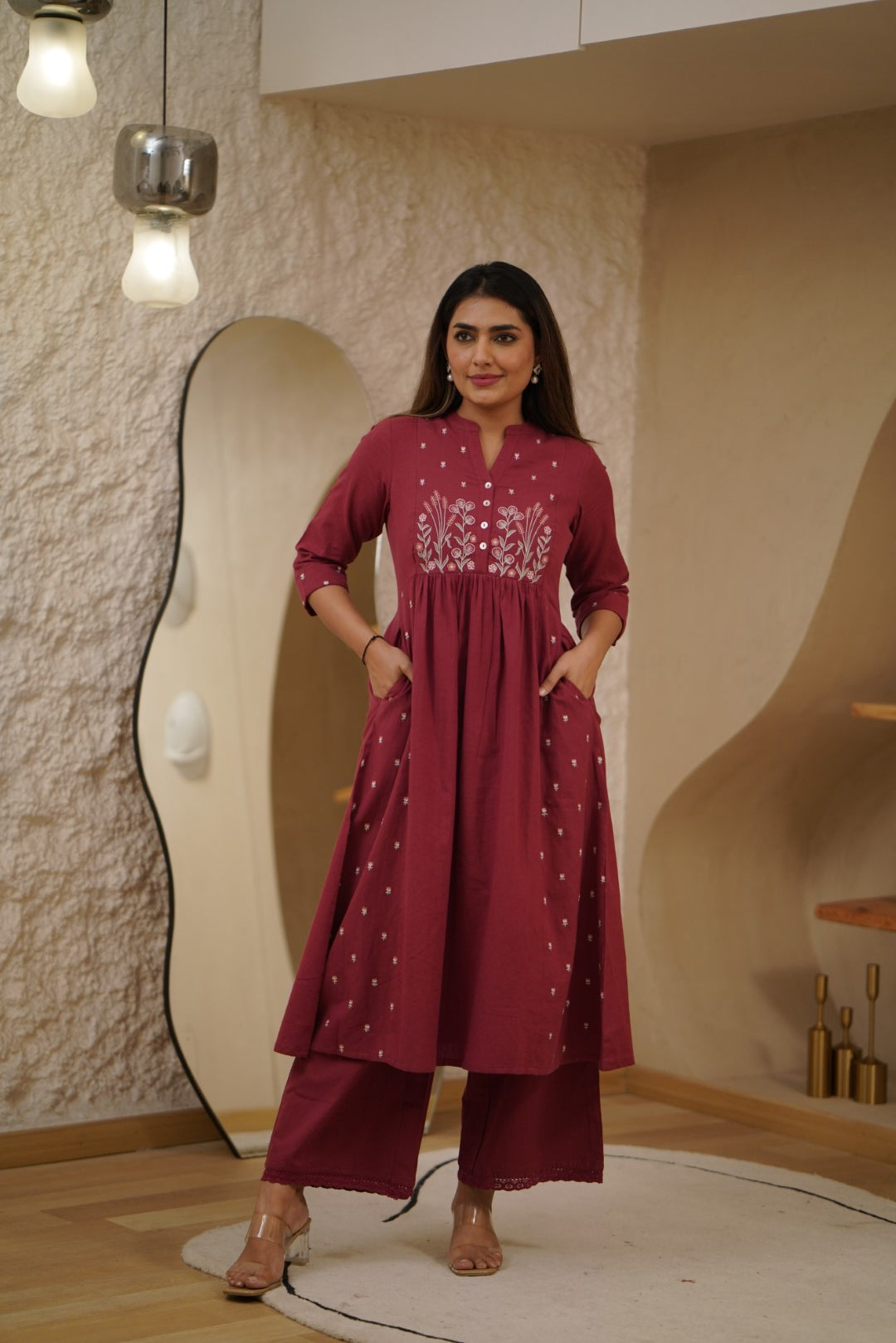 Kurta Plazo Set