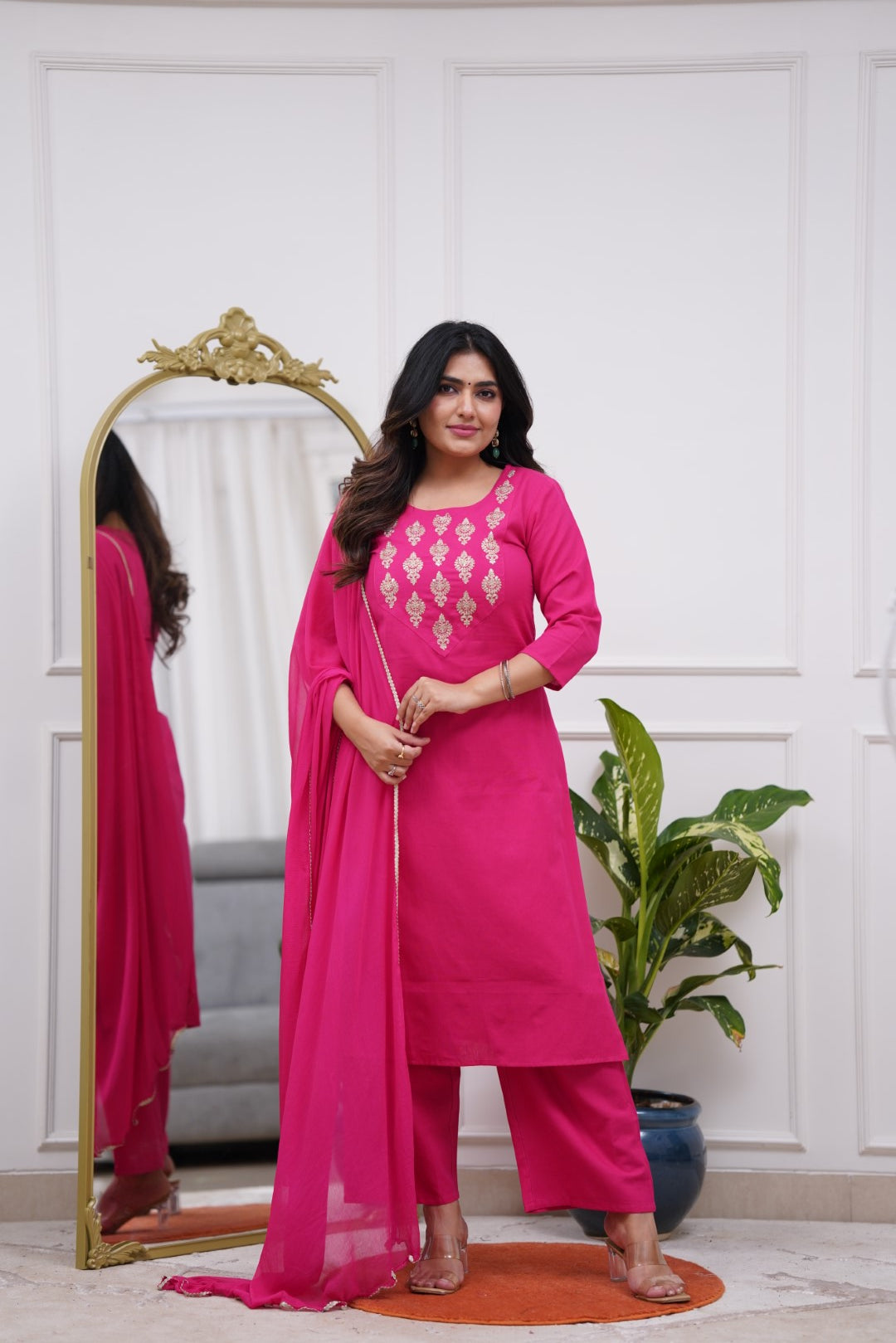 Dupatta Pant Set