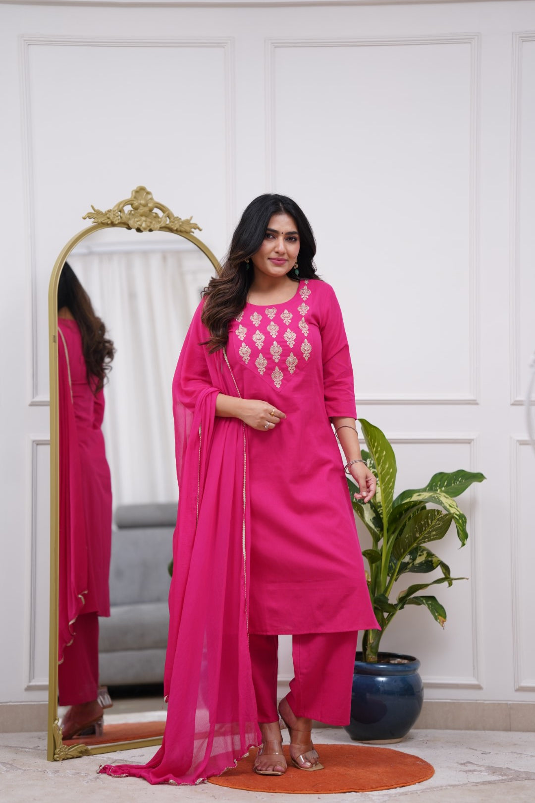 Dupatta Pant Set