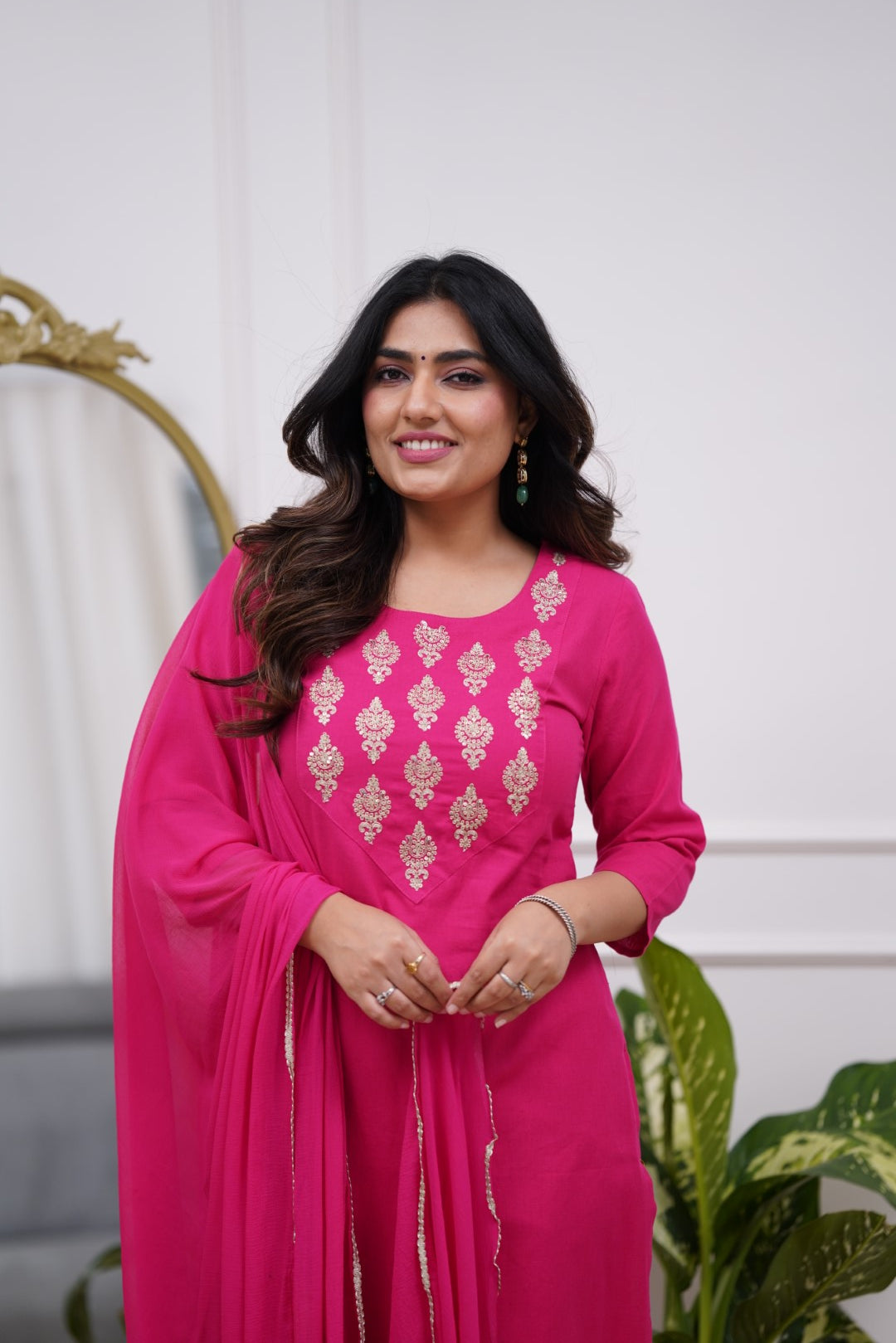 Dupatta Pant Set