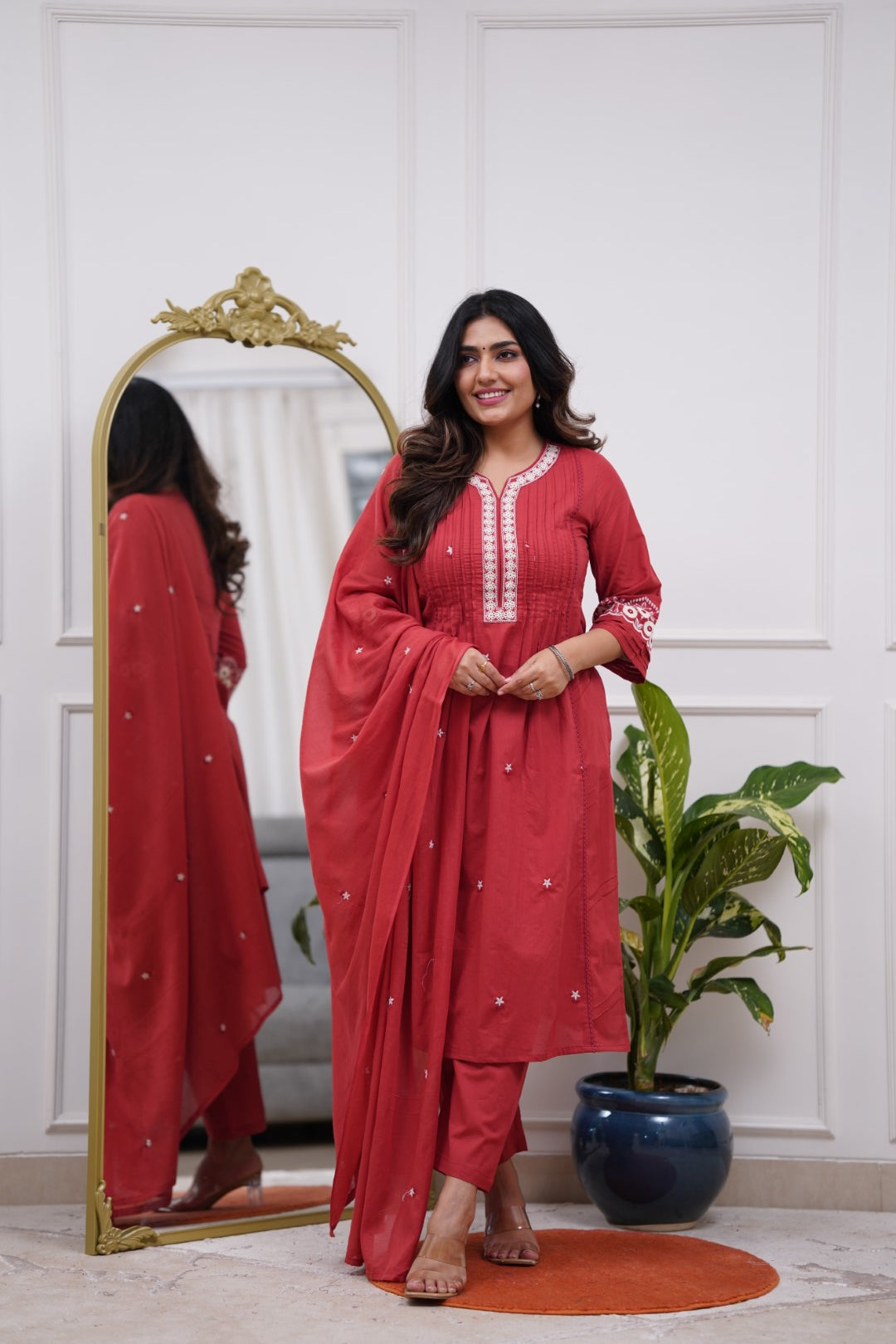 Dupatta Pant Set