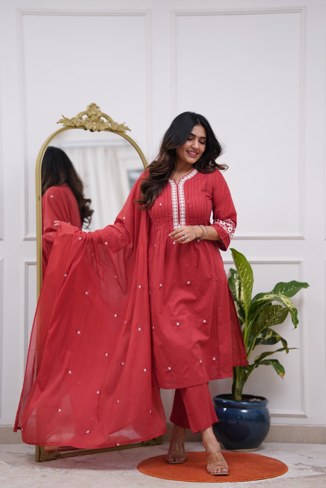 Dupatta Pant Set