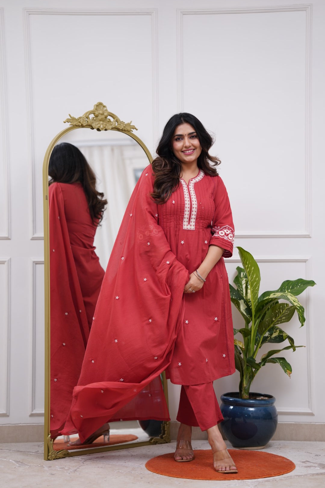 Dupatta Pant Set