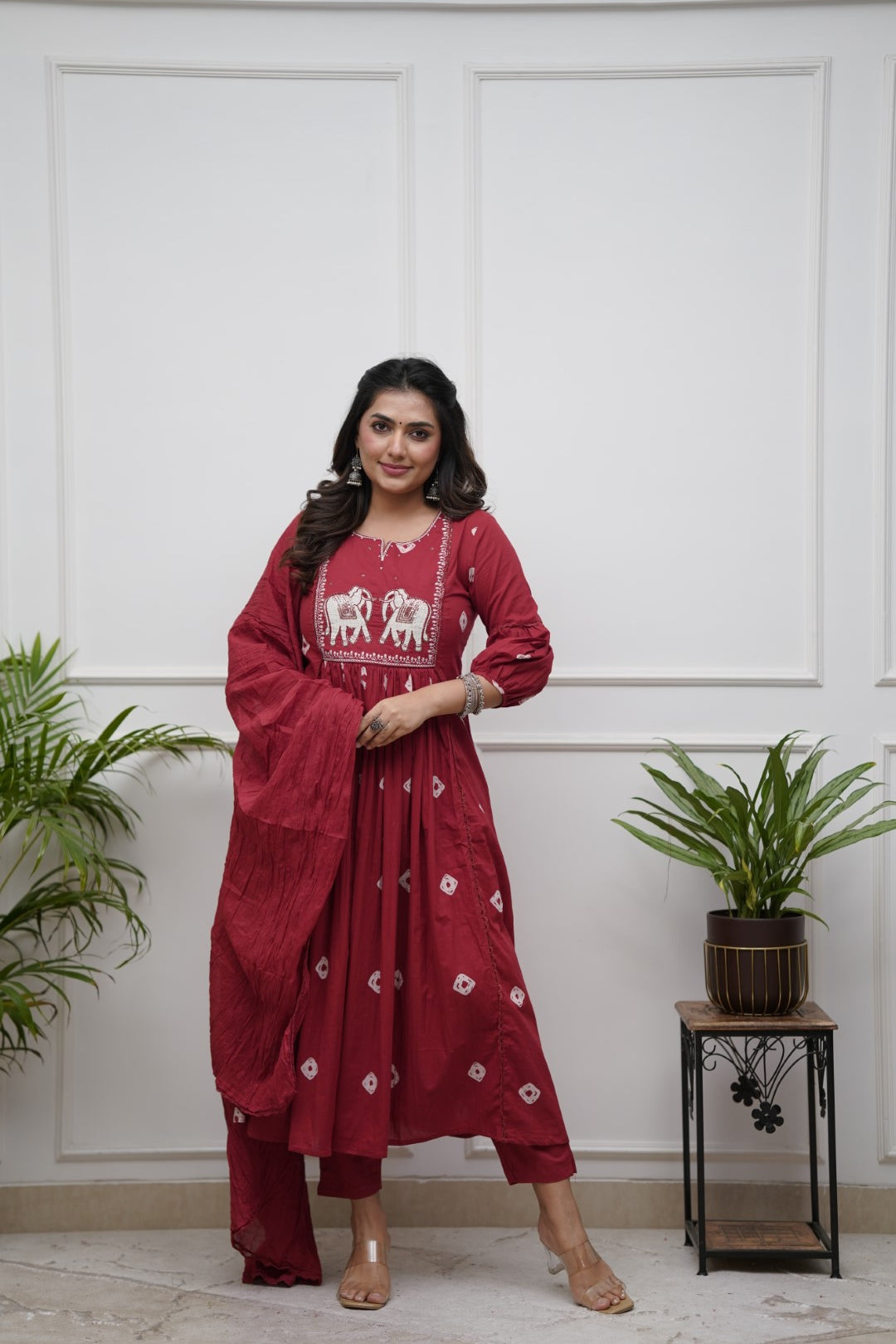 Dupatta Pants Set