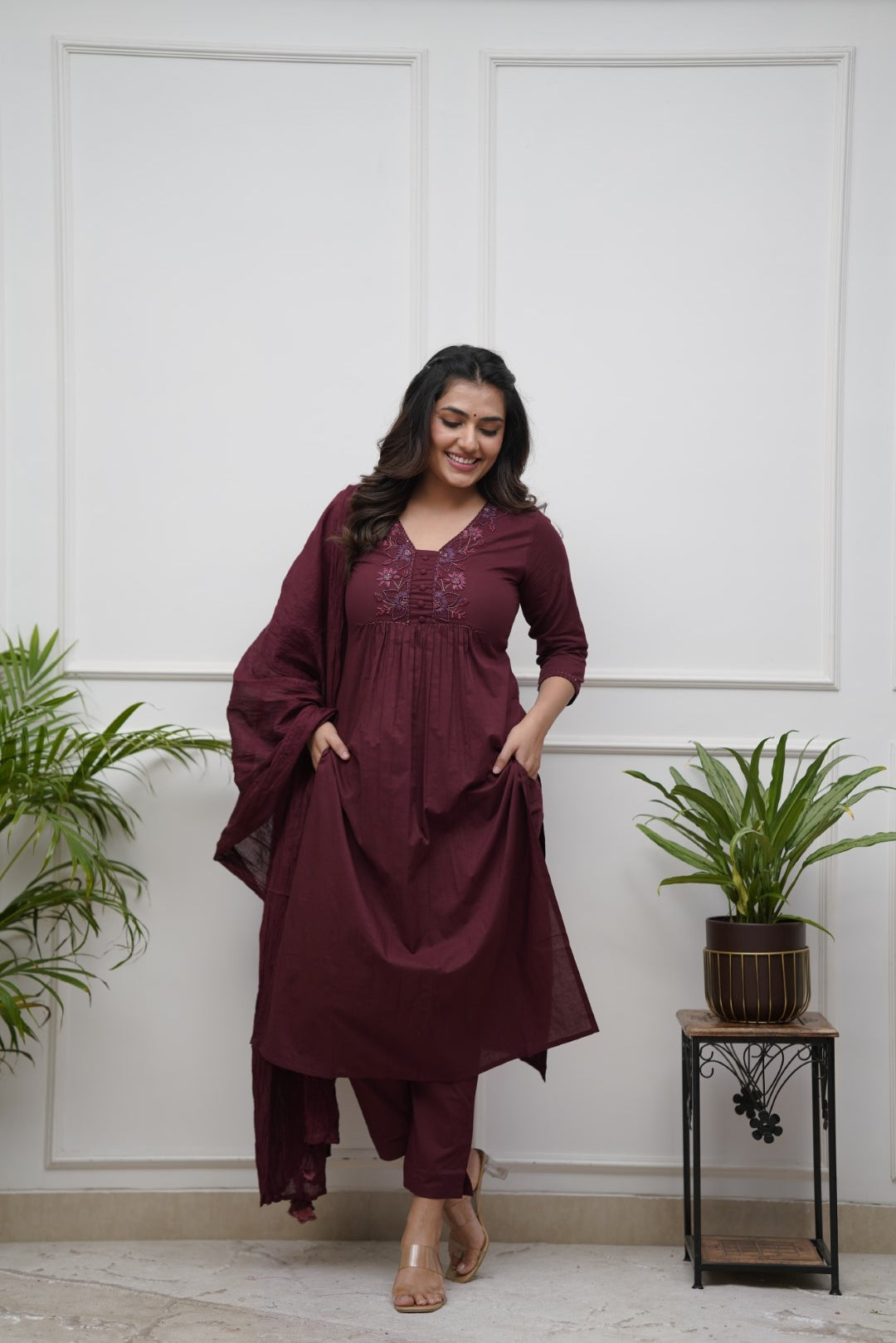 Dupatta Pant Set