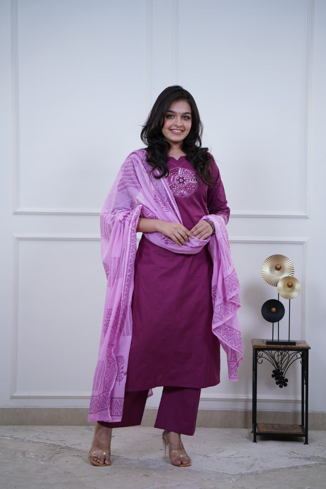 Dupatta Pant Set