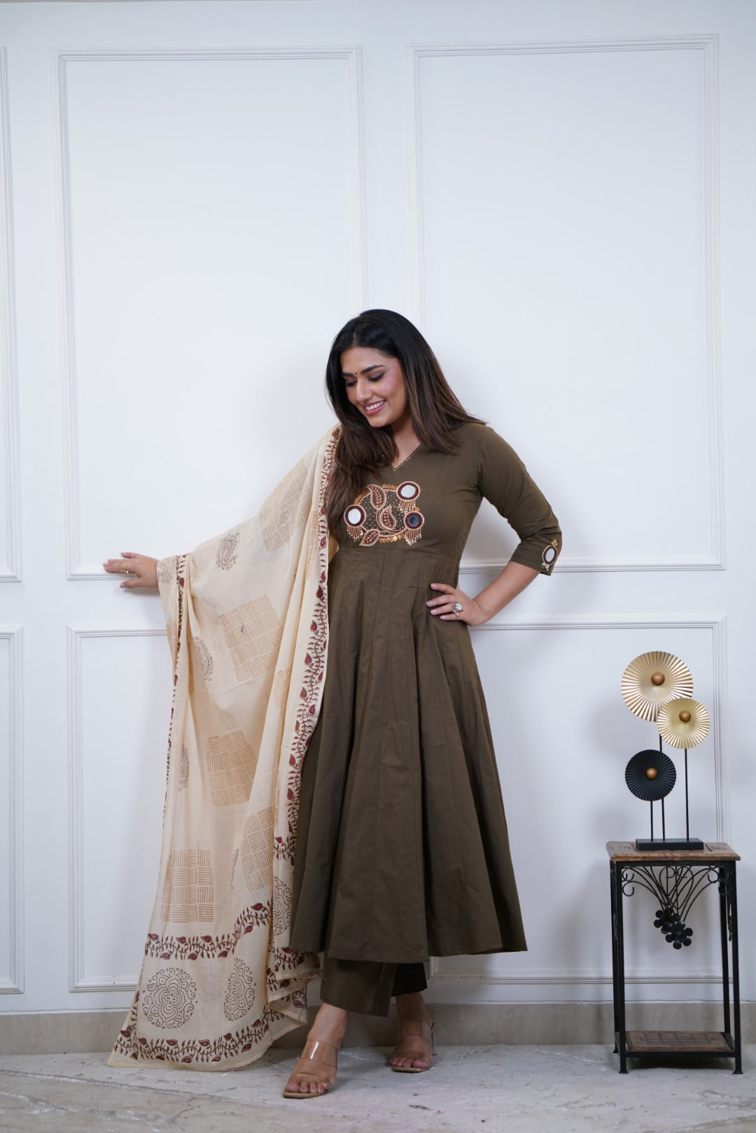 Dupatta Pant Set