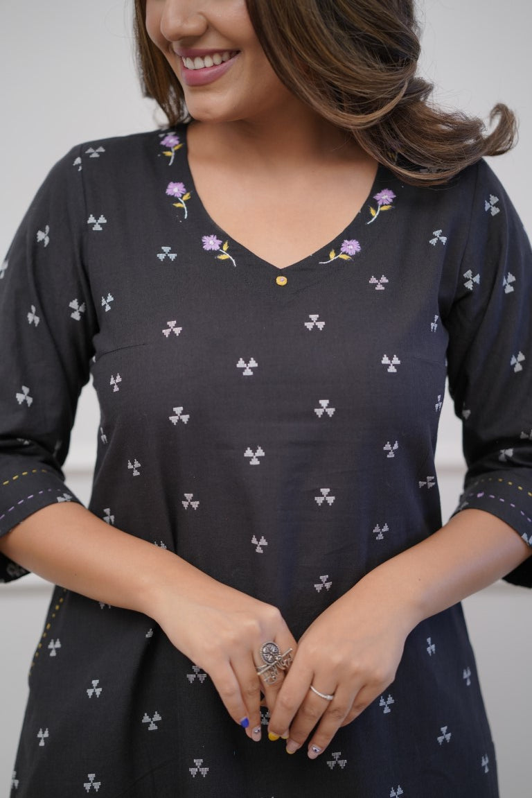 Kurta Plazo Set
