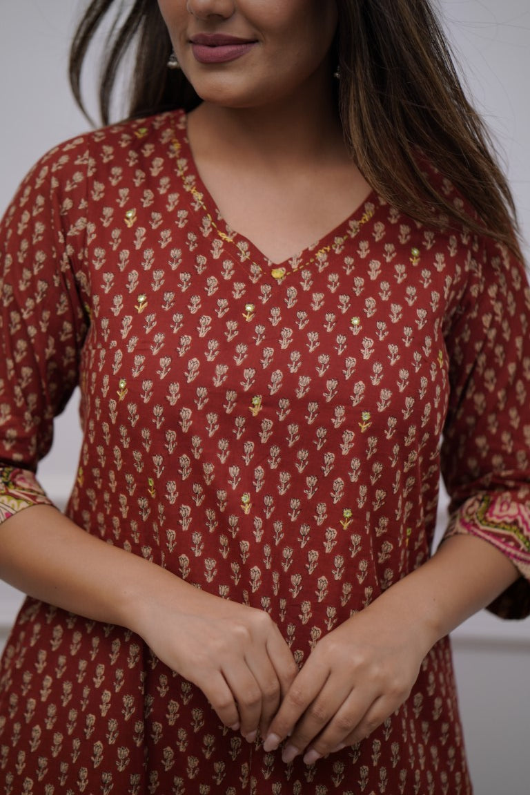 Kurta Plazo Set