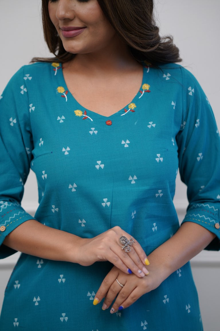 Kurta Plazo Set