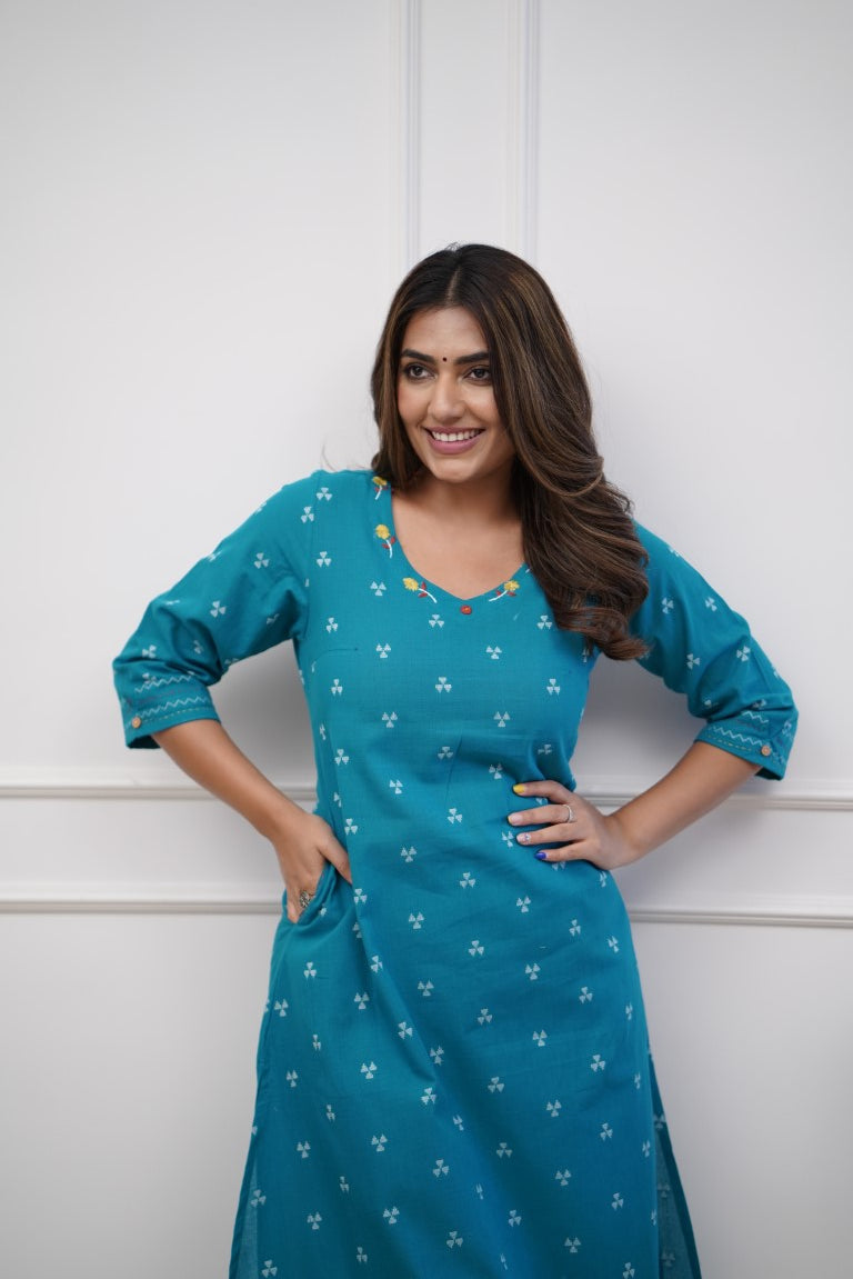 Kurta Plazo Set