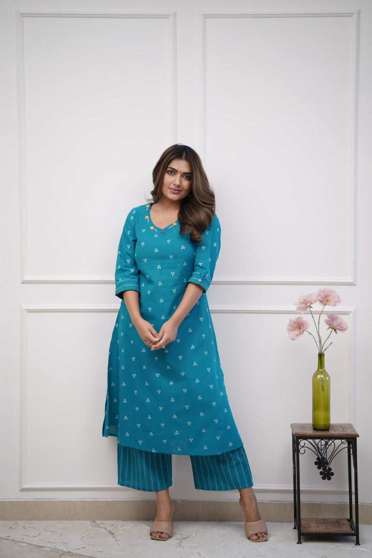 Kurta Plazo Set