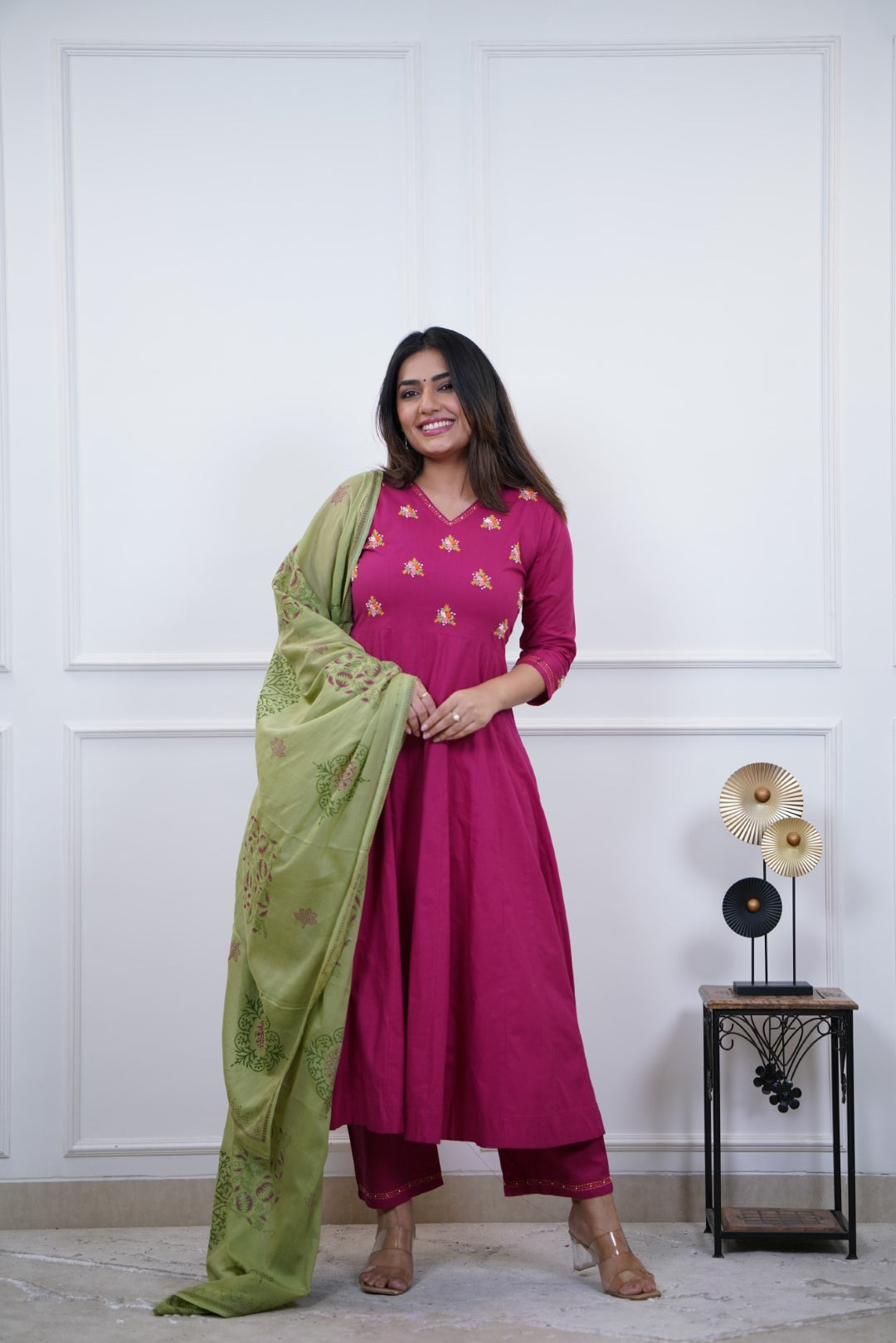 Dupatta Pant Set