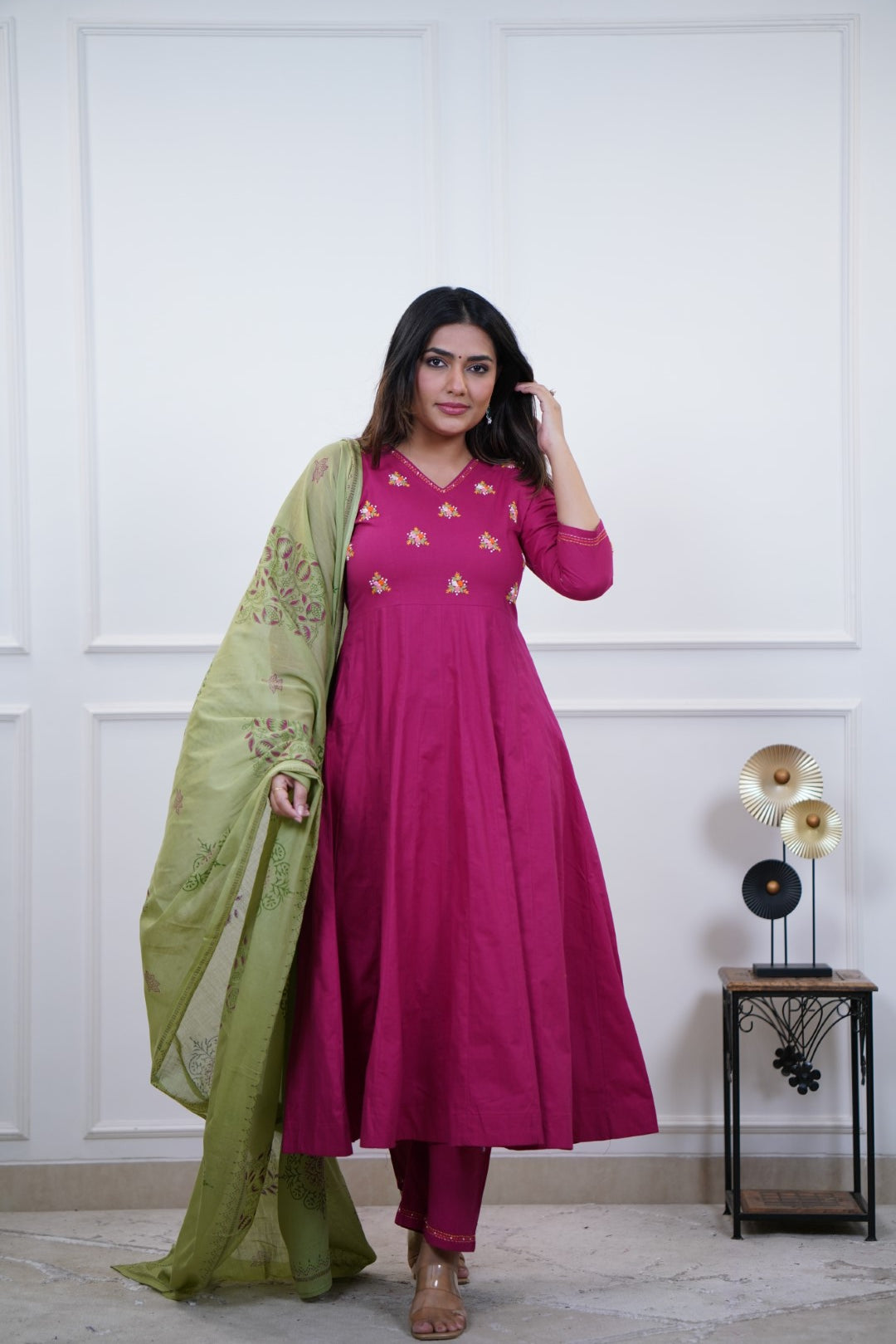 Dupatta Pant Set