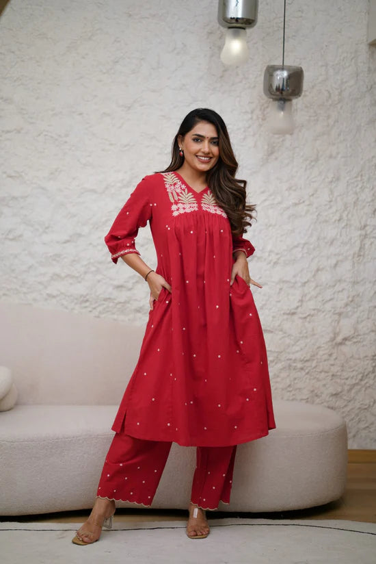 Kurta Plazo Set