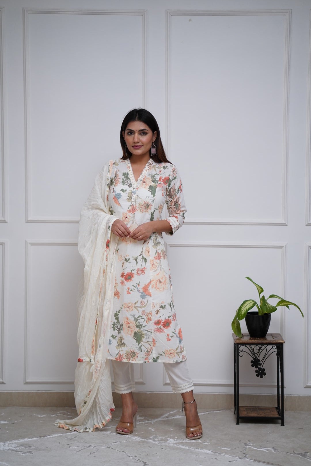 Dupatta Pant Set