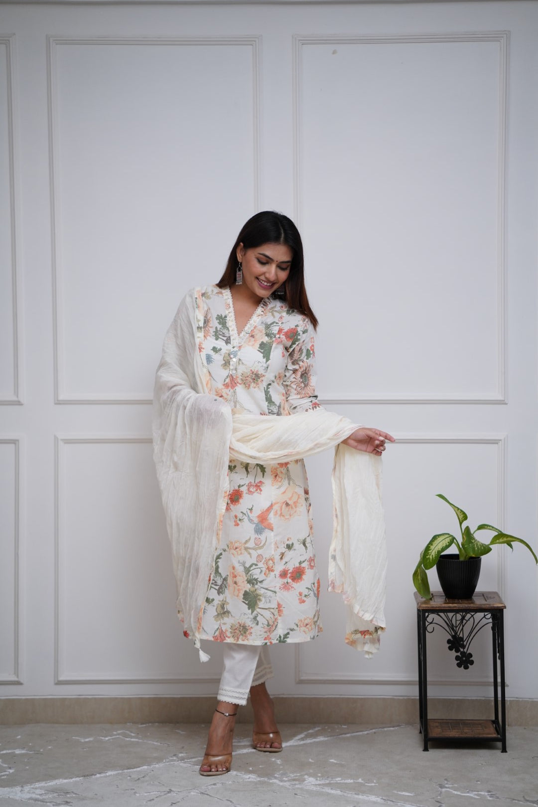 Dupatta Pant Set