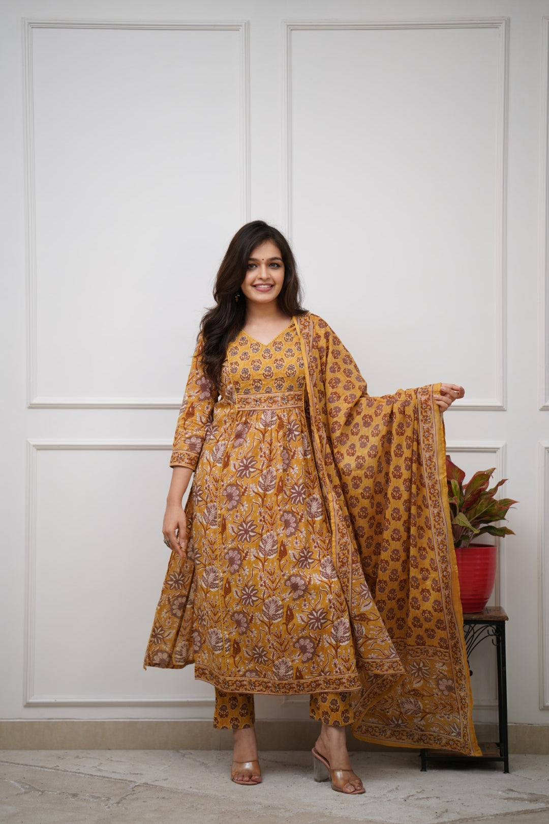 Dupatta Pant Set