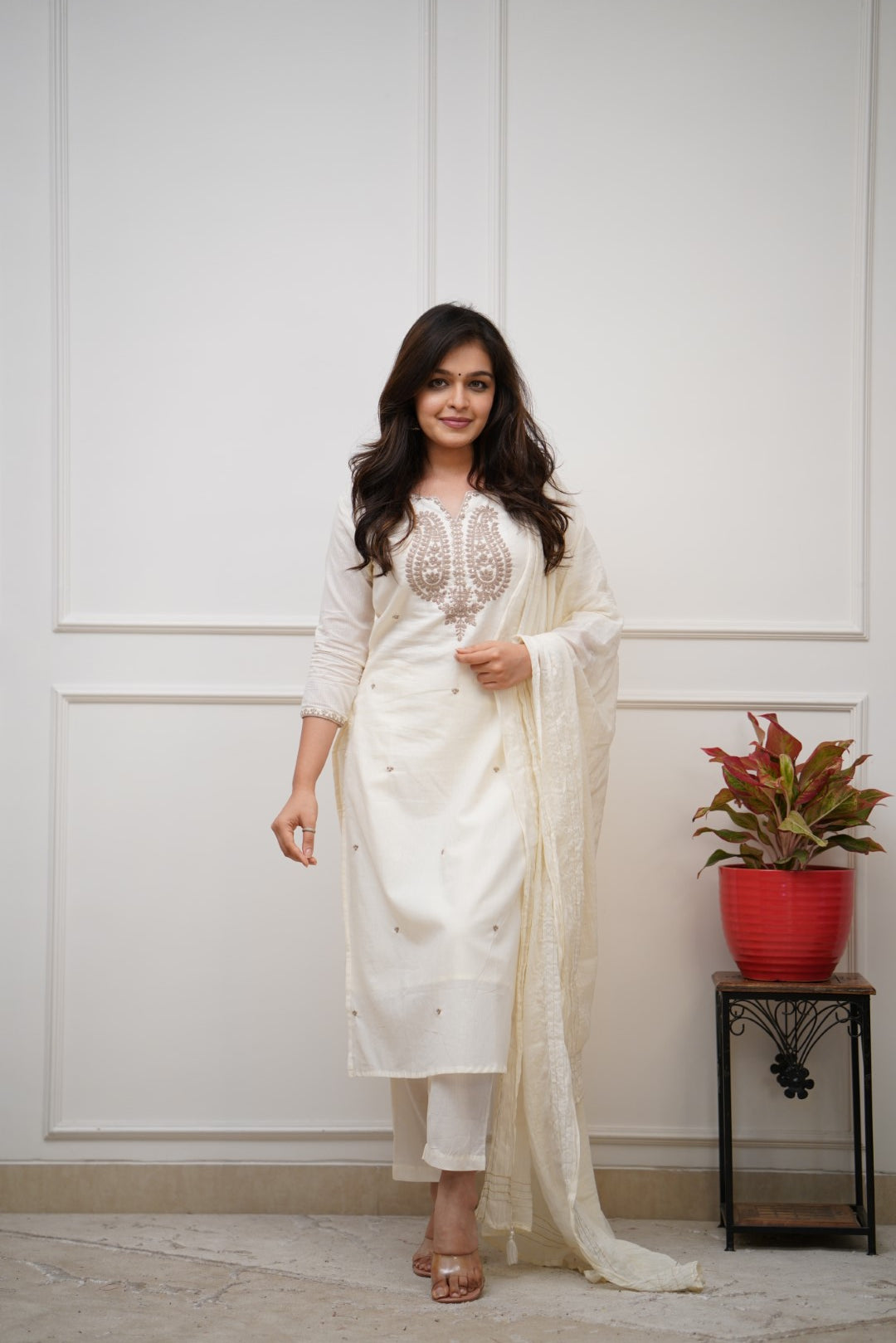 Dupatta Pant Set
