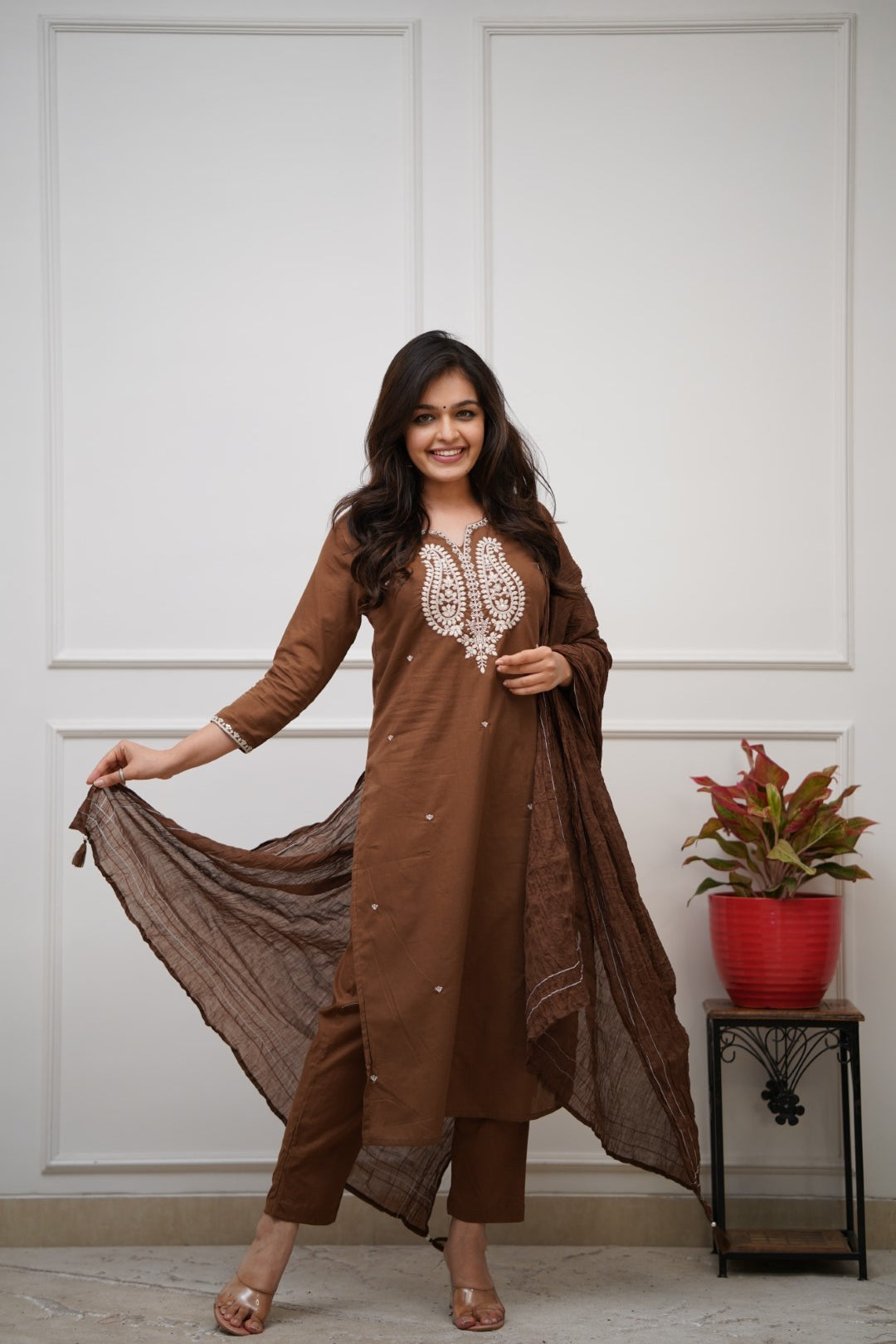 Dupatta Pant Set