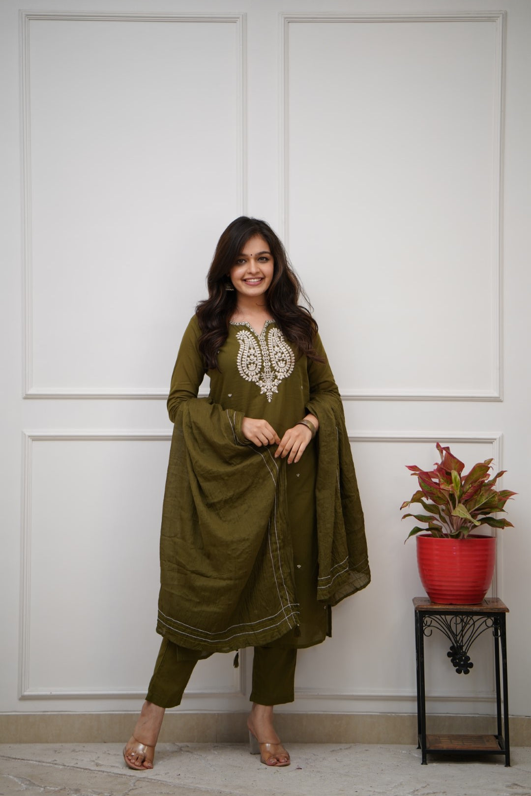 Dupatta Pant Set