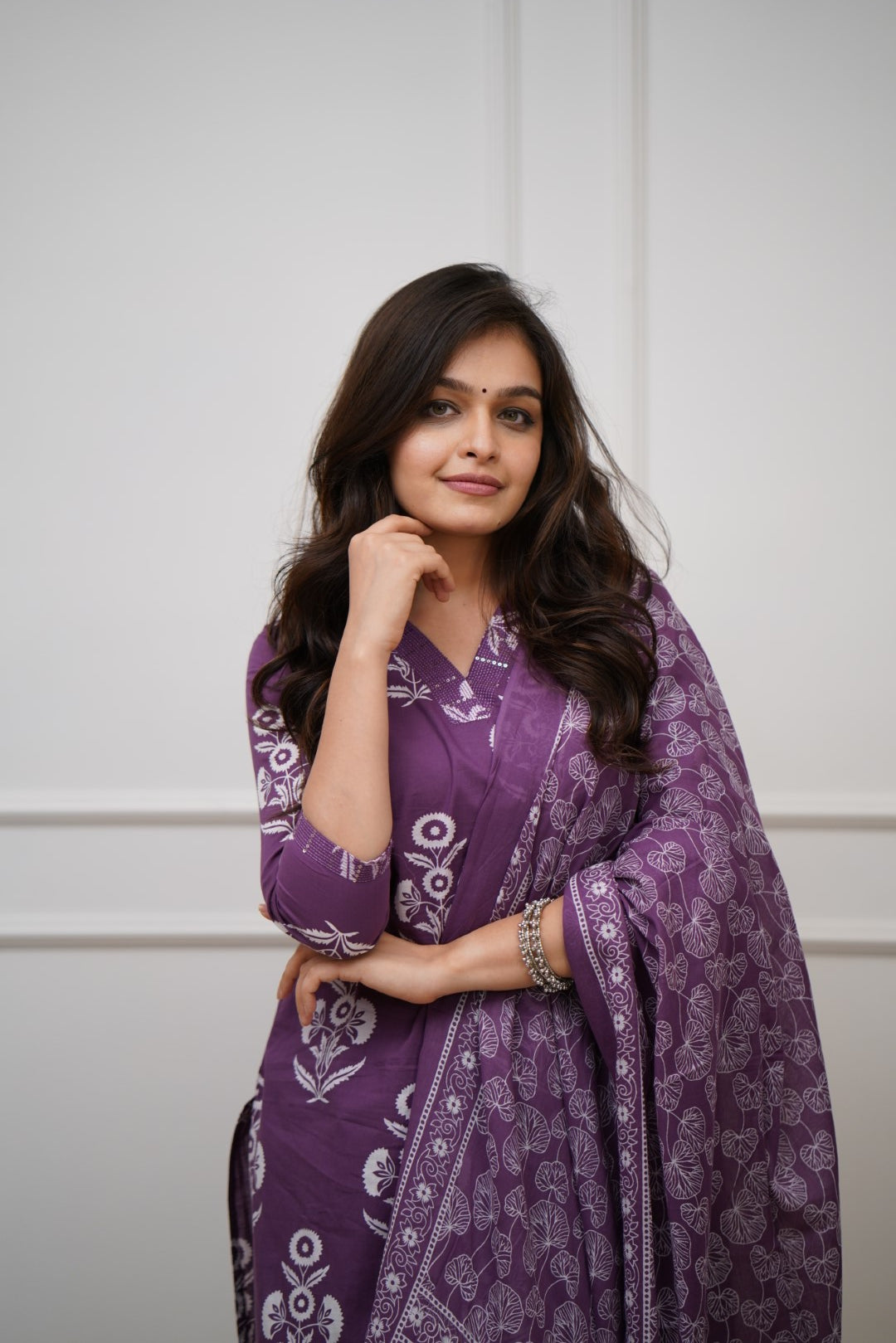 Dupatta Pants Set