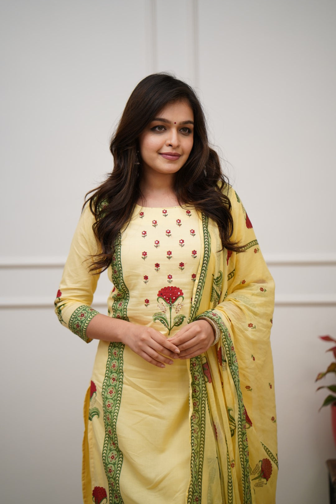 Dupatta Pant Set