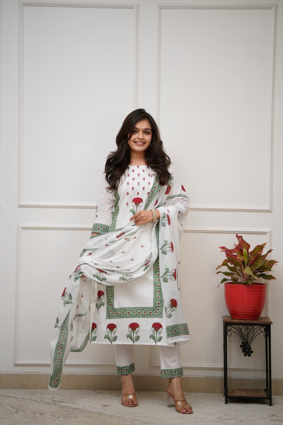 Dupatta Pant Set