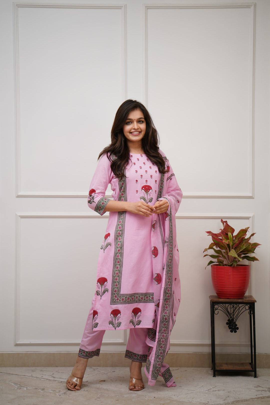 Dupatta Pant Set